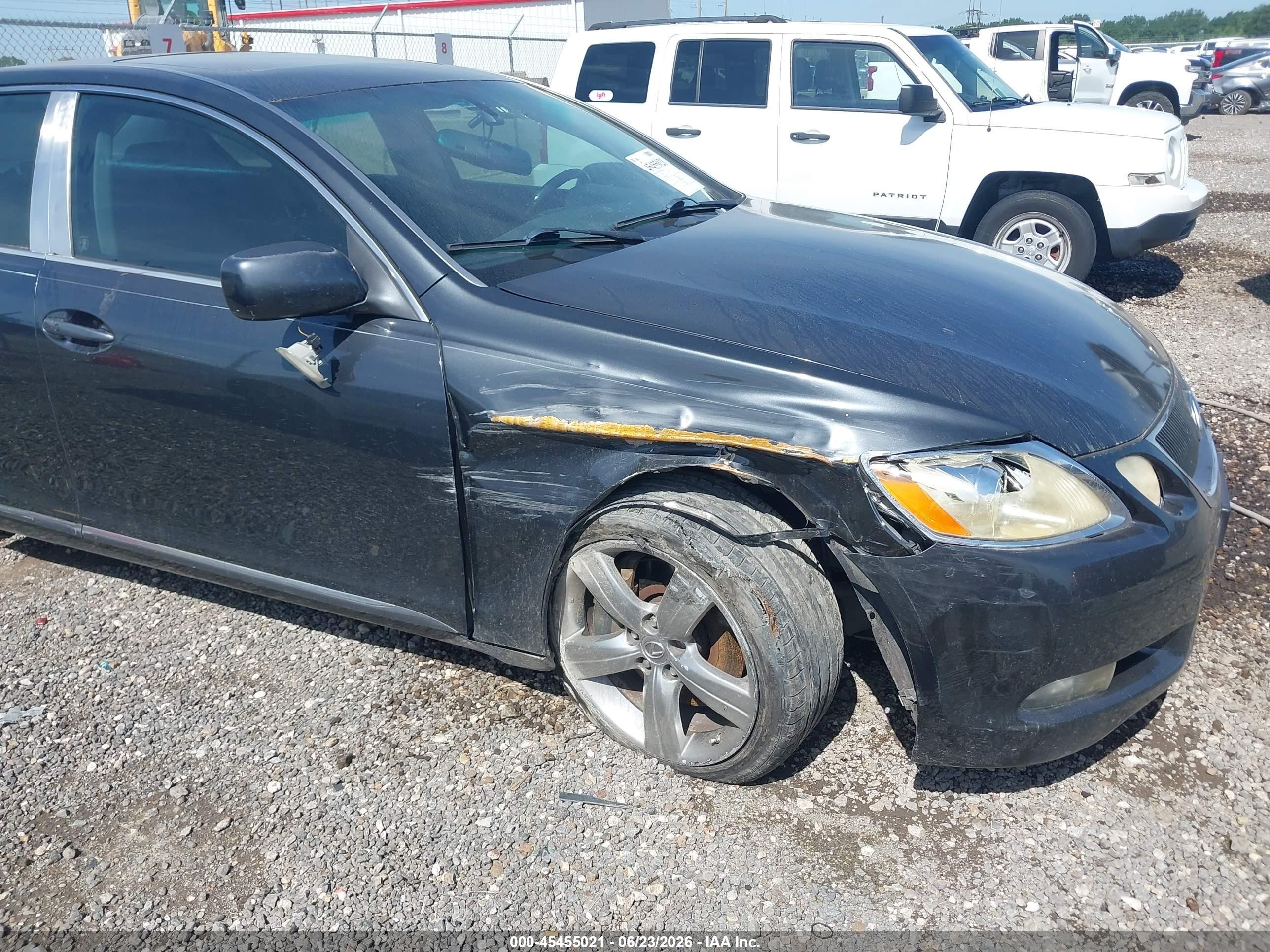 2007 Lexus Gs 350   Black vin: JTHBE96S970025169