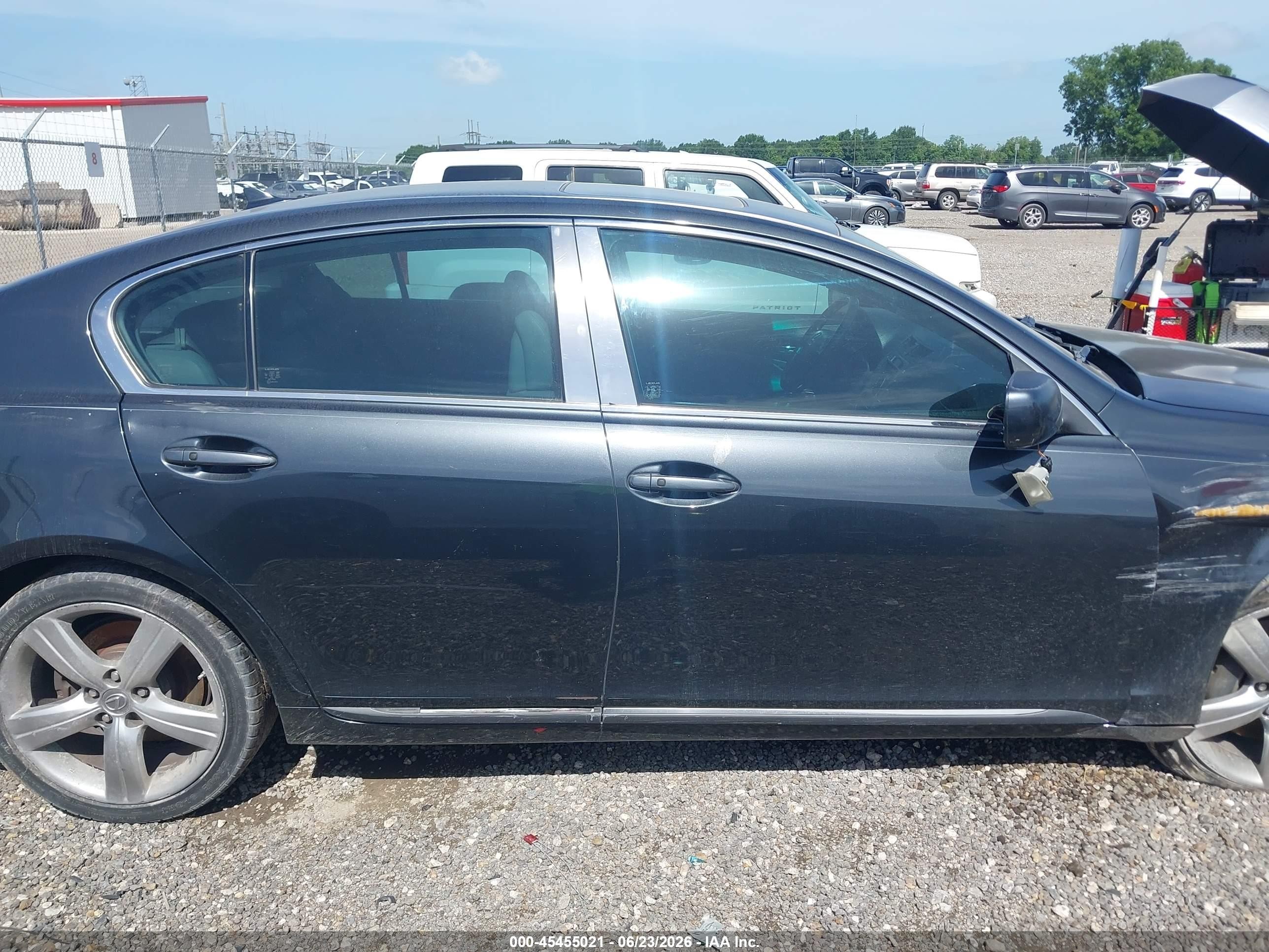 2007 Lexus Gs 350   Black vin: JTHBE96S970025169