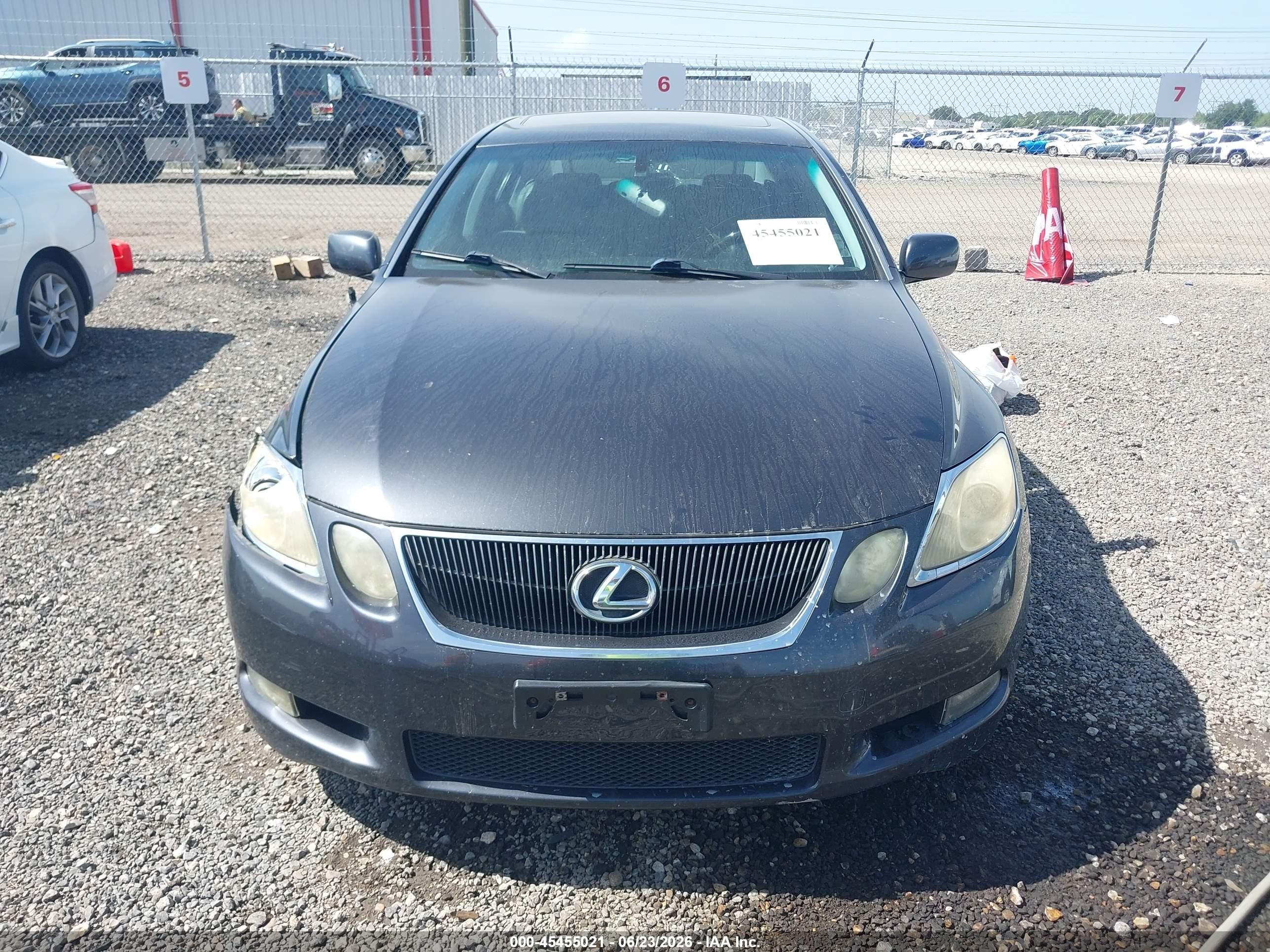 2007 Lexus Gs 350   Black vin: JTHBE96S970025169