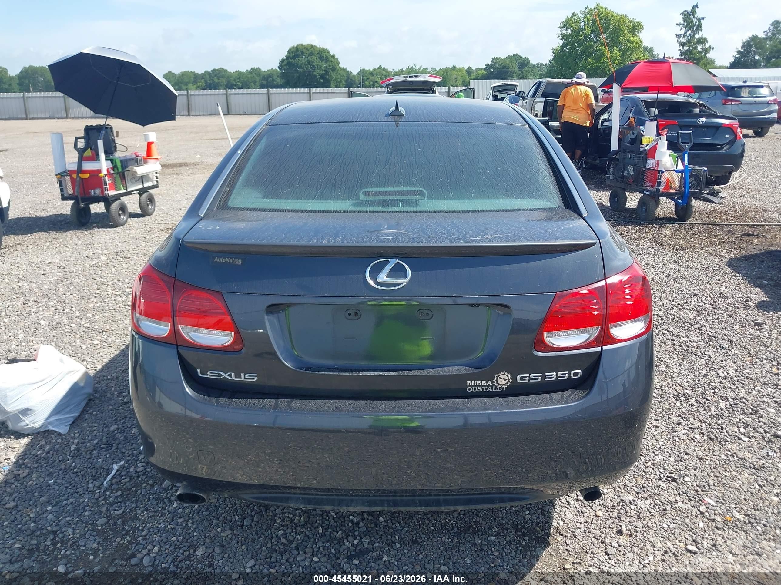 2007 Lexus Gs 350   Black vin: JTHBE96S970025169