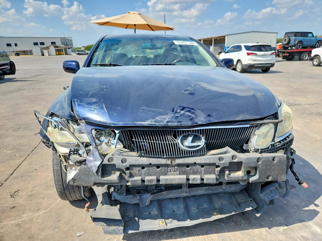 2007 Lexus Gs 350 Blue vin: JTHBE96S970025222