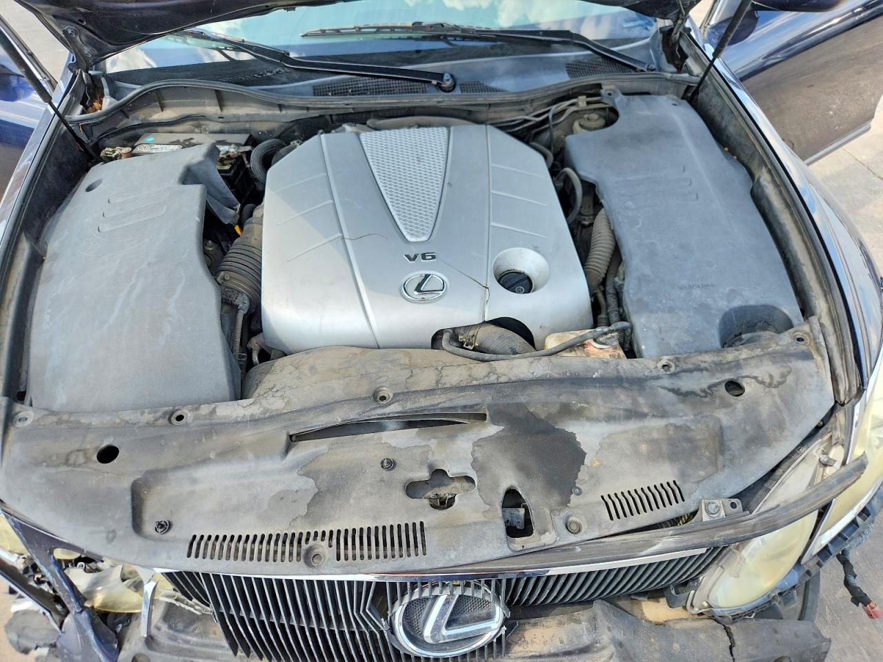 2007 Lexus Gs 350 Blue vin: JTHBE96S970025222