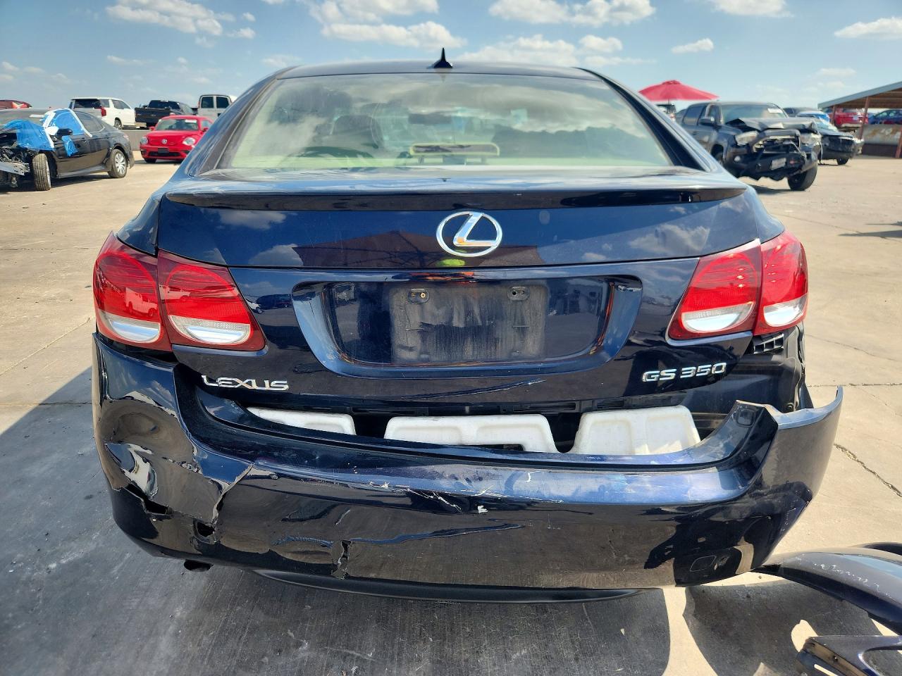 2007 Lexus Gs 350 Blue vin: JTHBE96S970025222