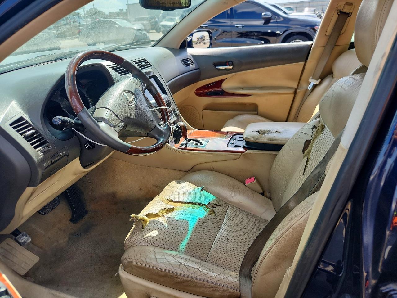 2007 Lexus Gs 350 Blue vin: JTHBE96S970025222
