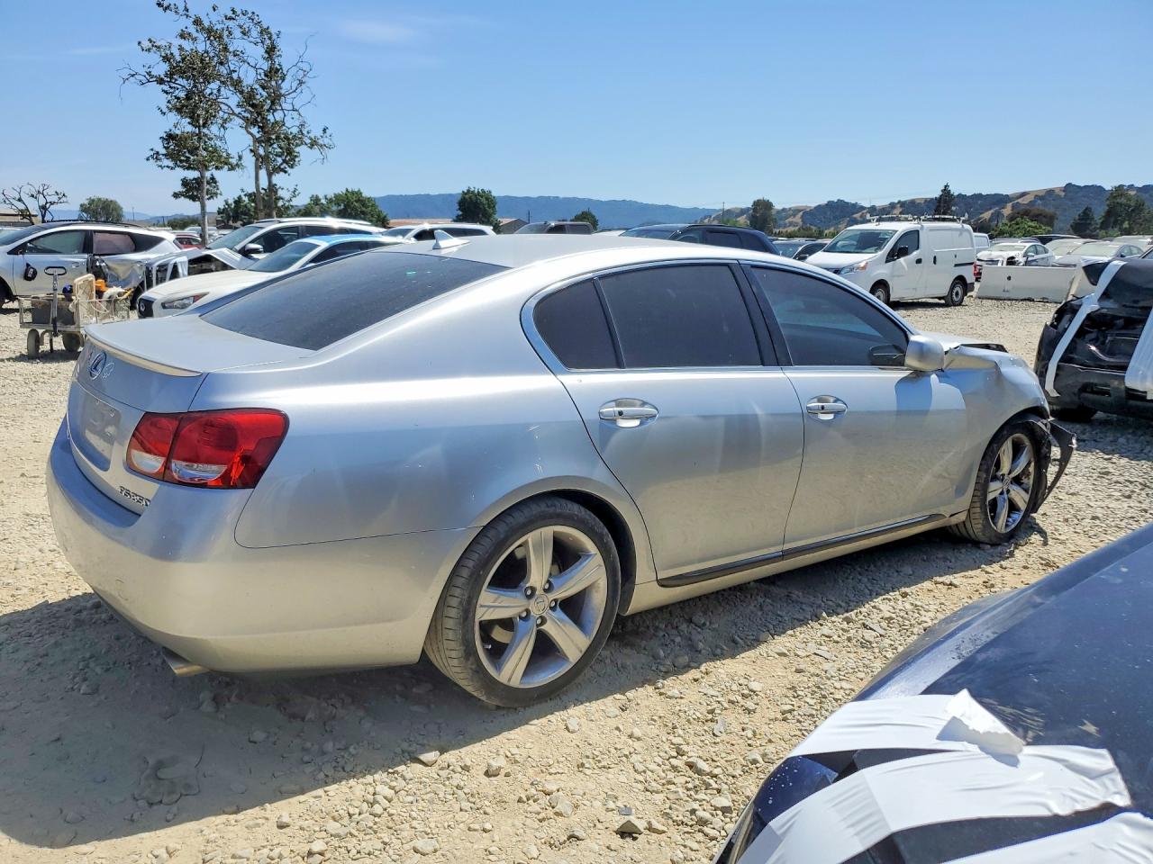 2007 Lexus Gs 350 Silver vin: JTHBE96S970027536