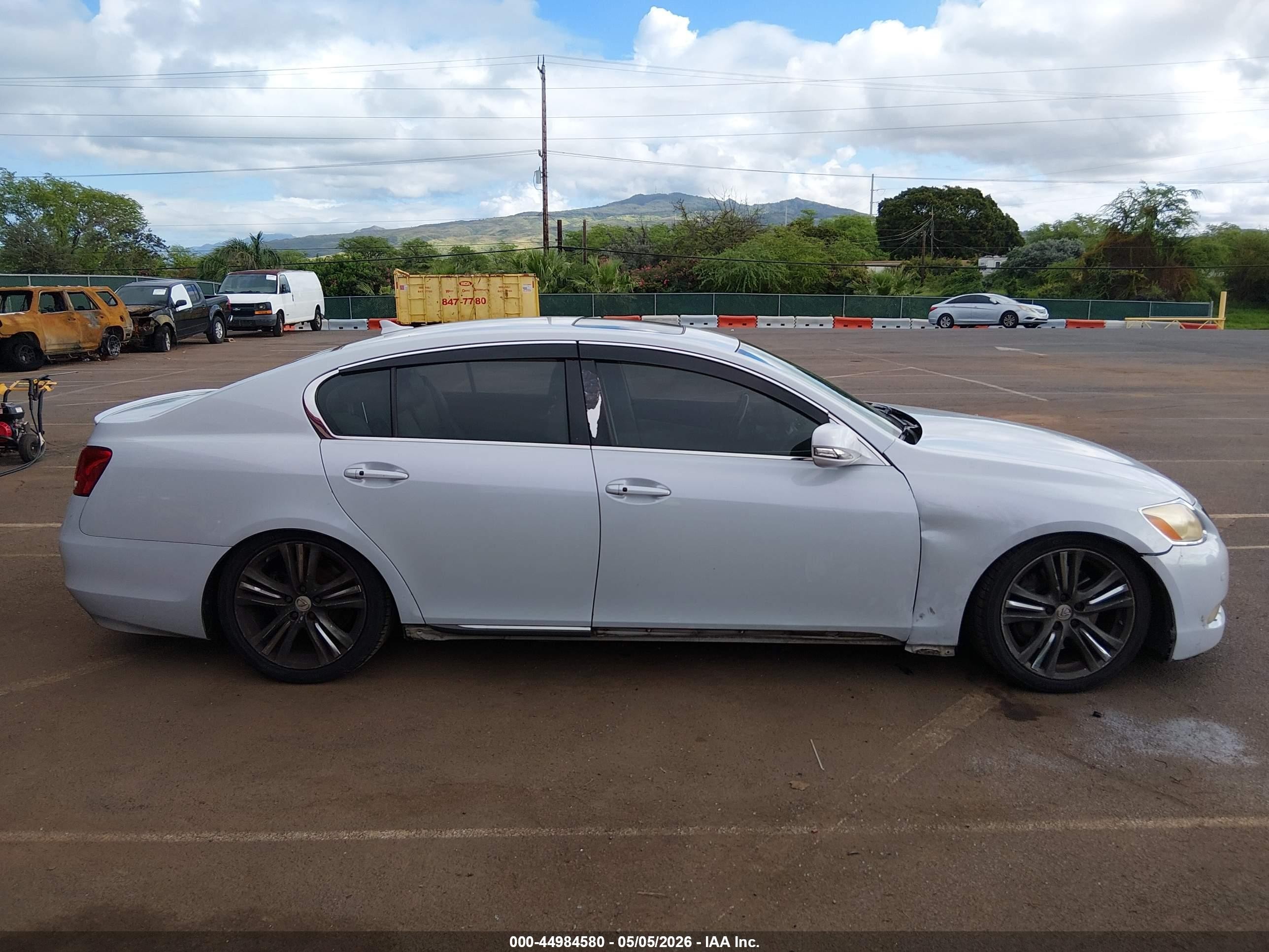 2008 Lexus Gs 350   Gray vin: JTHBE96S980028378