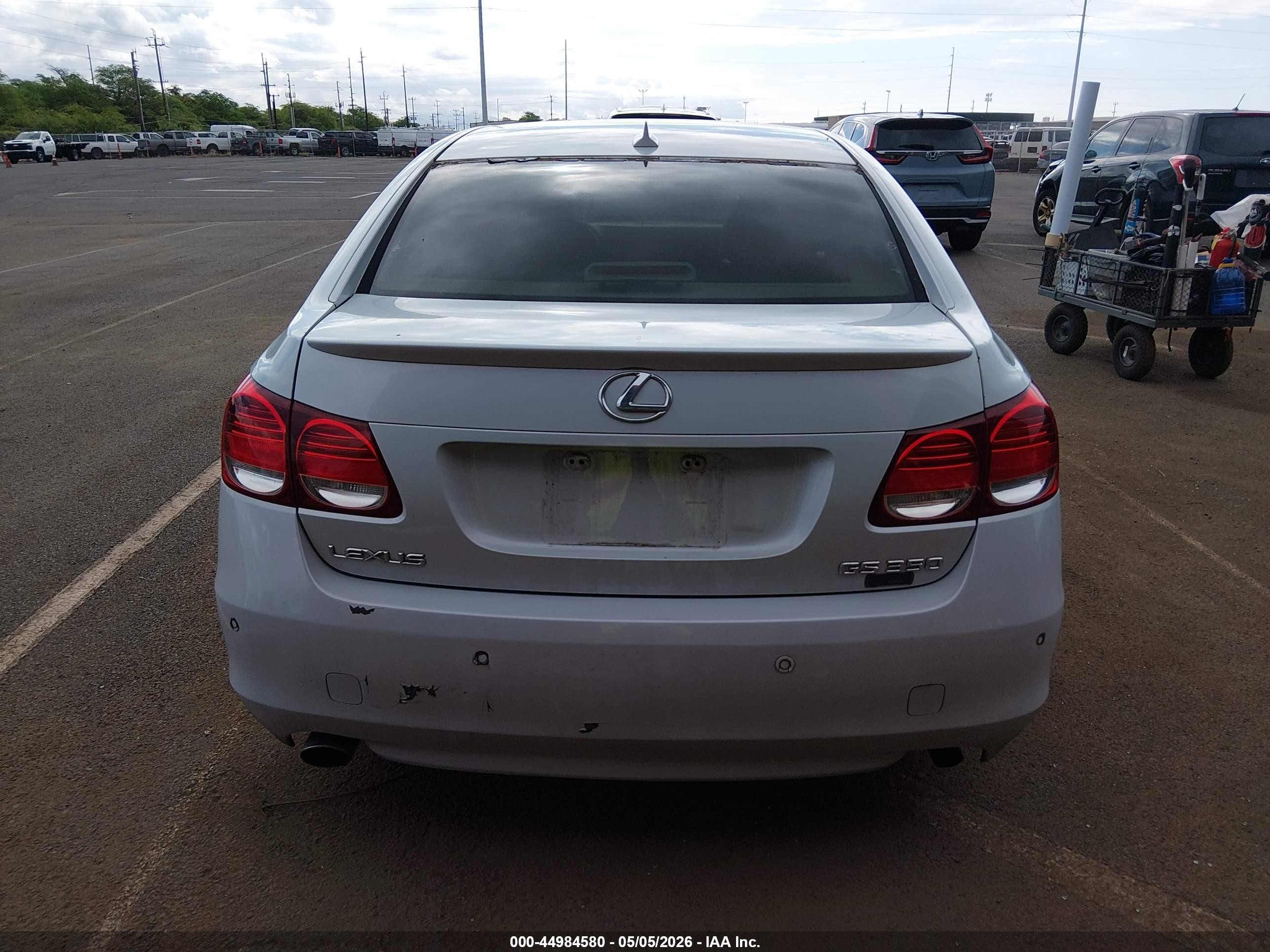 2008 Lexus Gs 350   Gray vin: JTHBE96S980028378