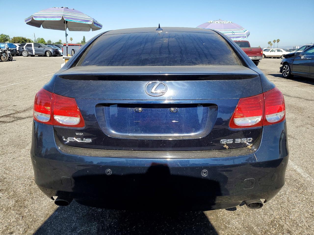2008 Lexus Gs 350 Blue vin: JTHBE96S980036366