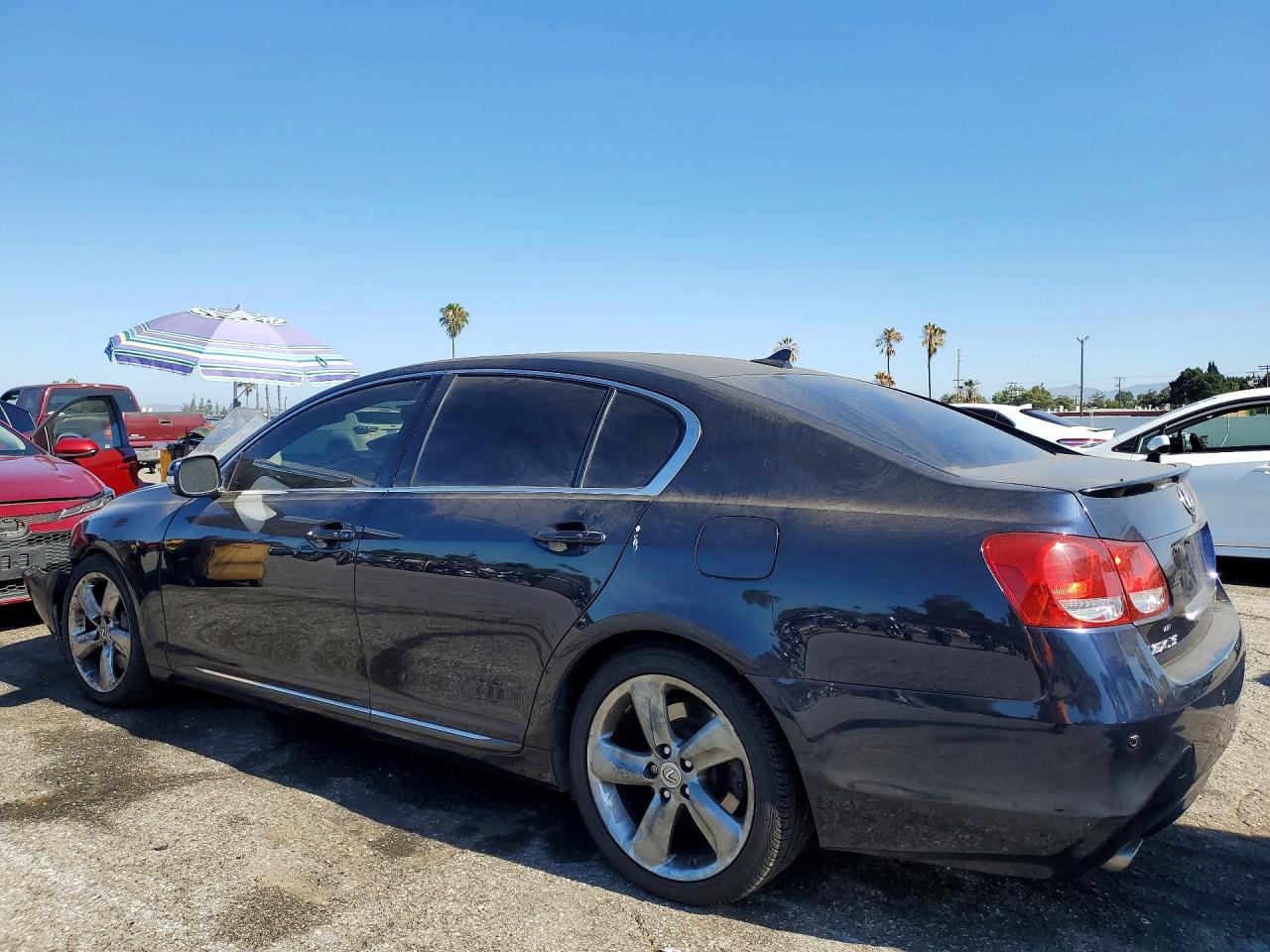 2008 Lexus Gs 350 Blue vin: JTHBE96S980036366