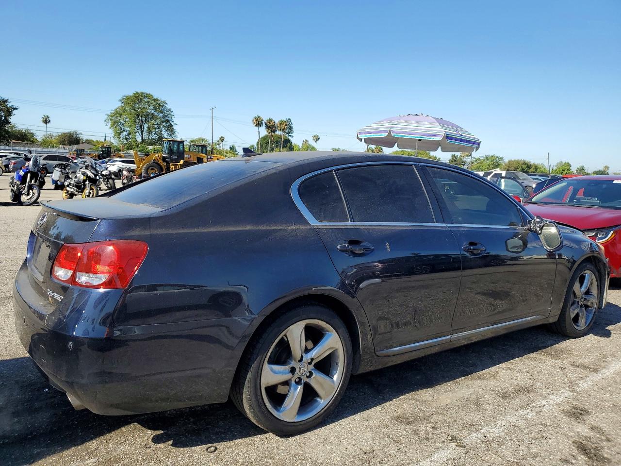2008 Lexus Gs 350 Blue vin: JTHBE96S980036366