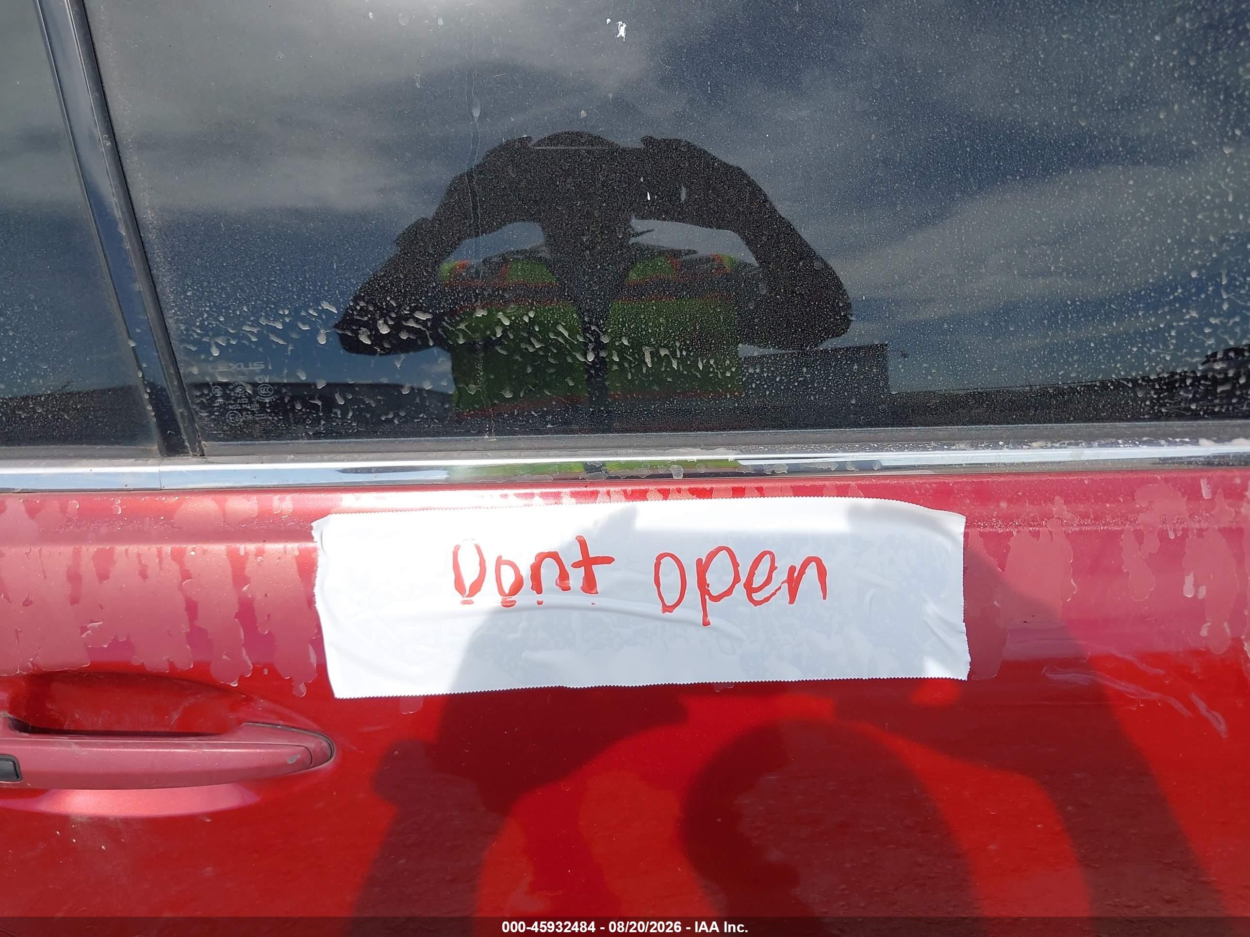 2008 Lexus Gs 350   Red vin: JTHBE96S980036769