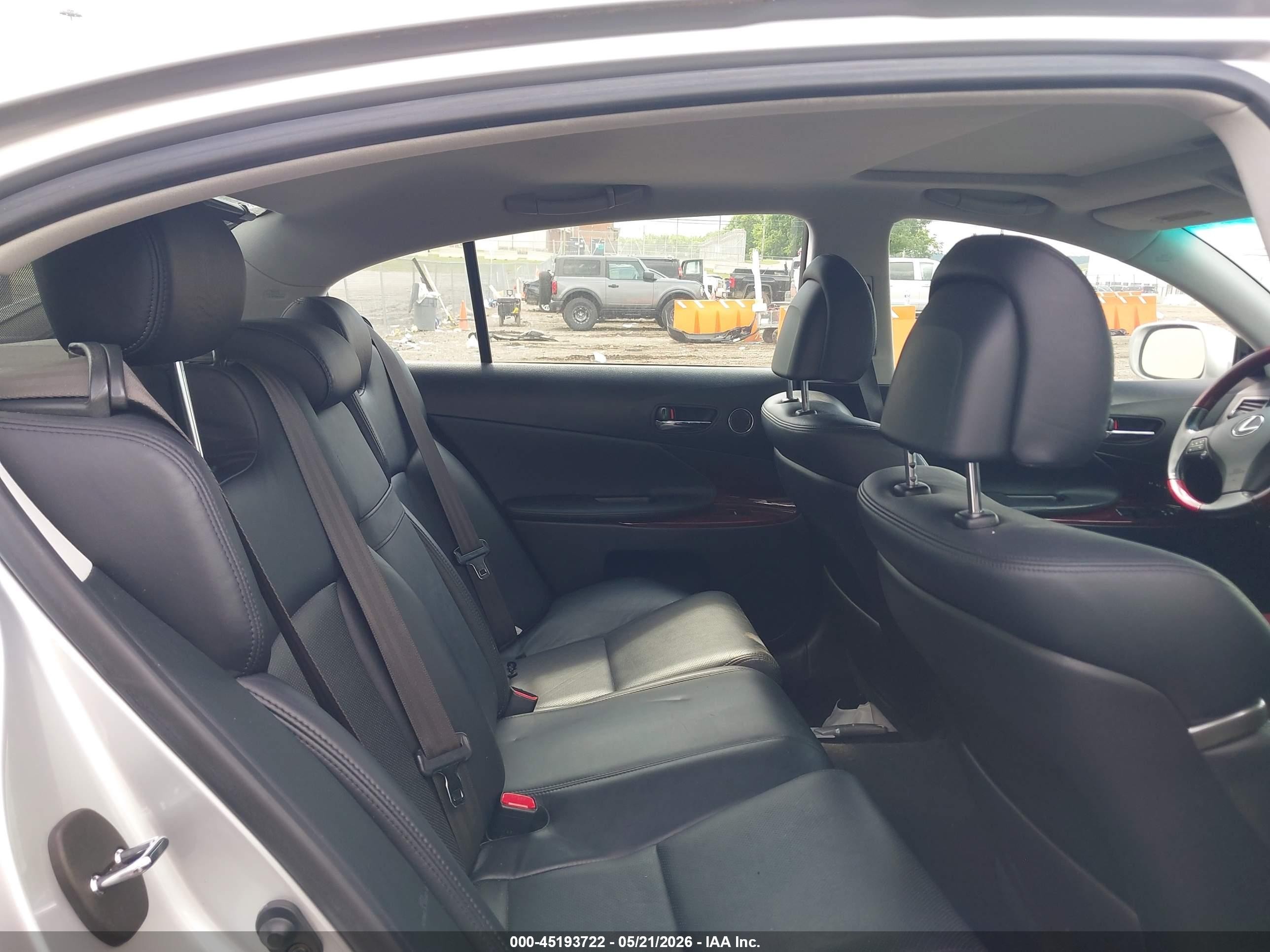 2008 Lexus Gs 350 Silver vin: JTHBE96S980040966