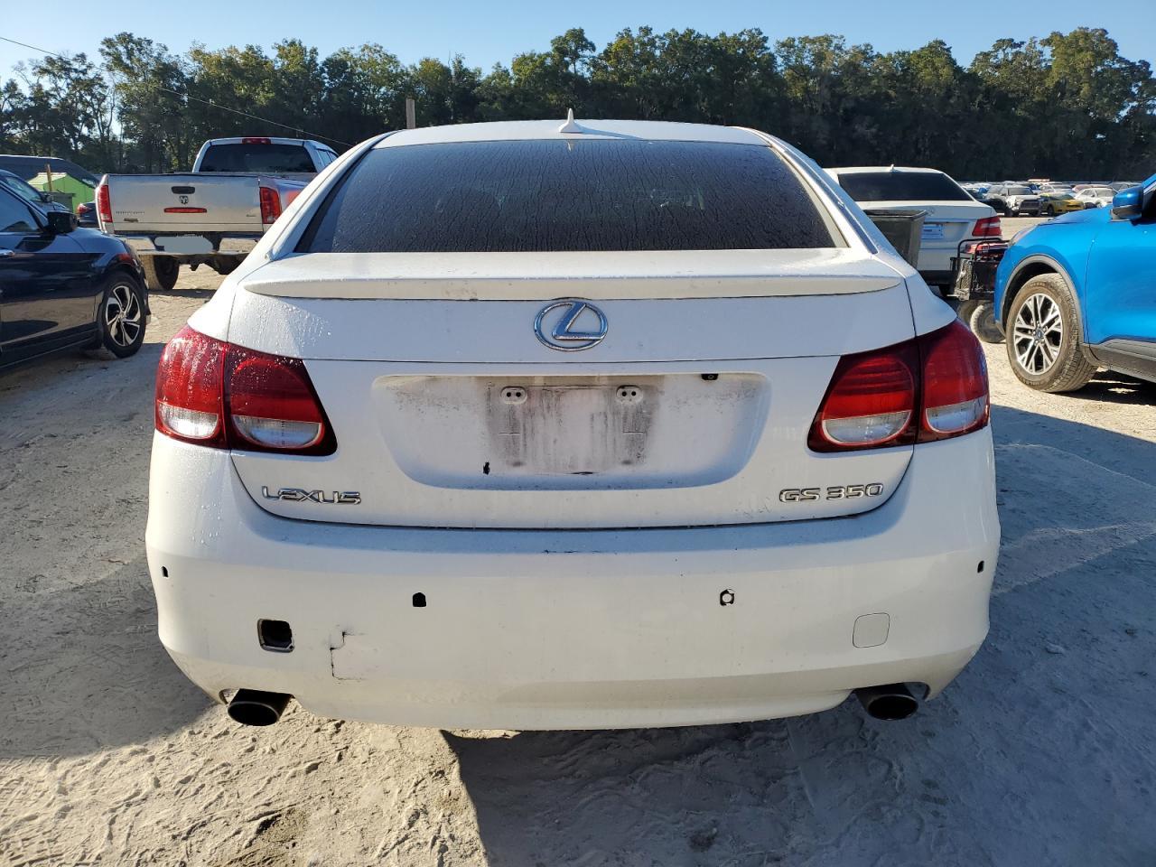 2008 Lexus Gs 350 White vin: JTHBE96S980042703