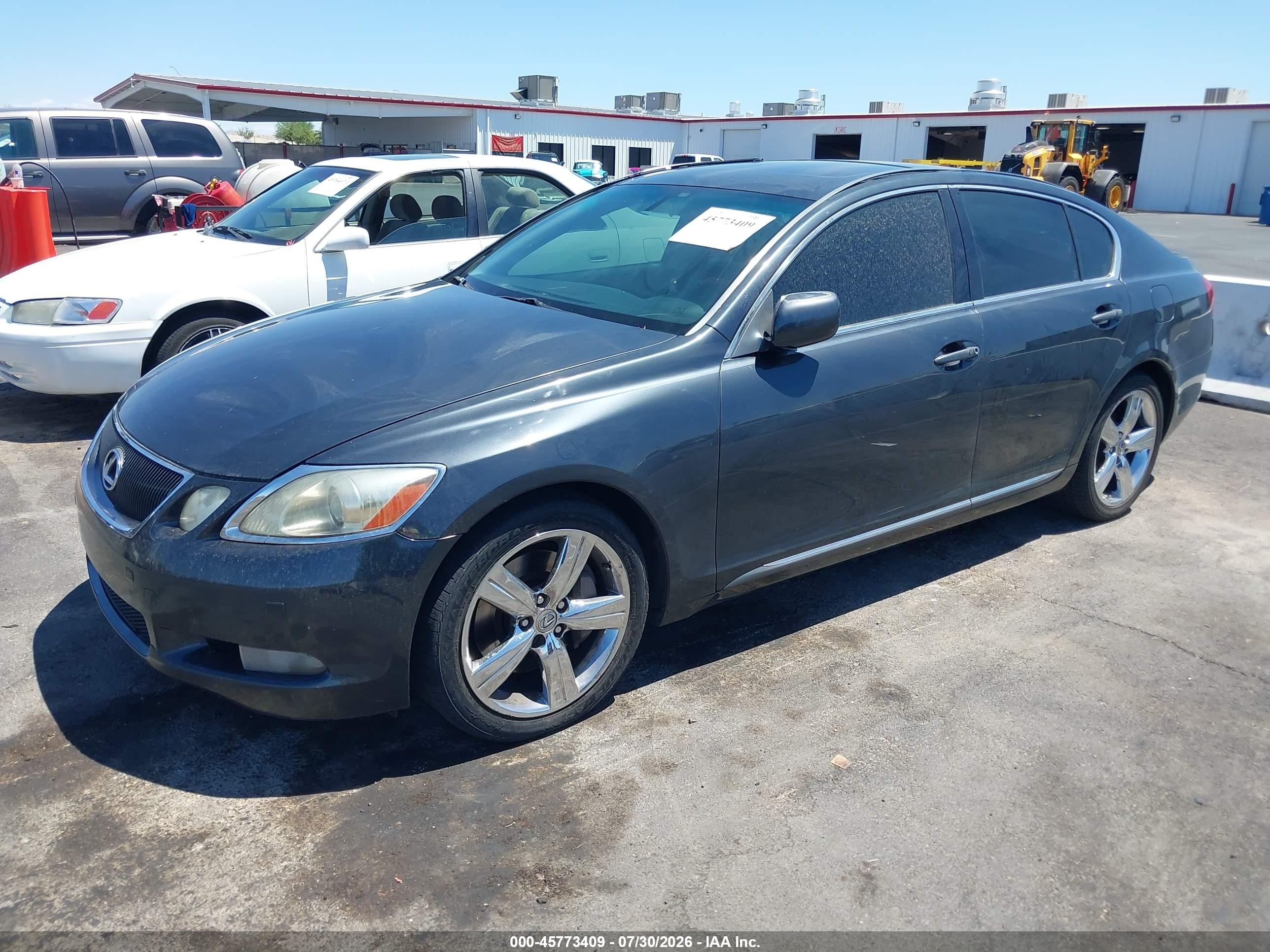 2007 Lexus Gs 350   Blue vin: JTHBE96SX70020823