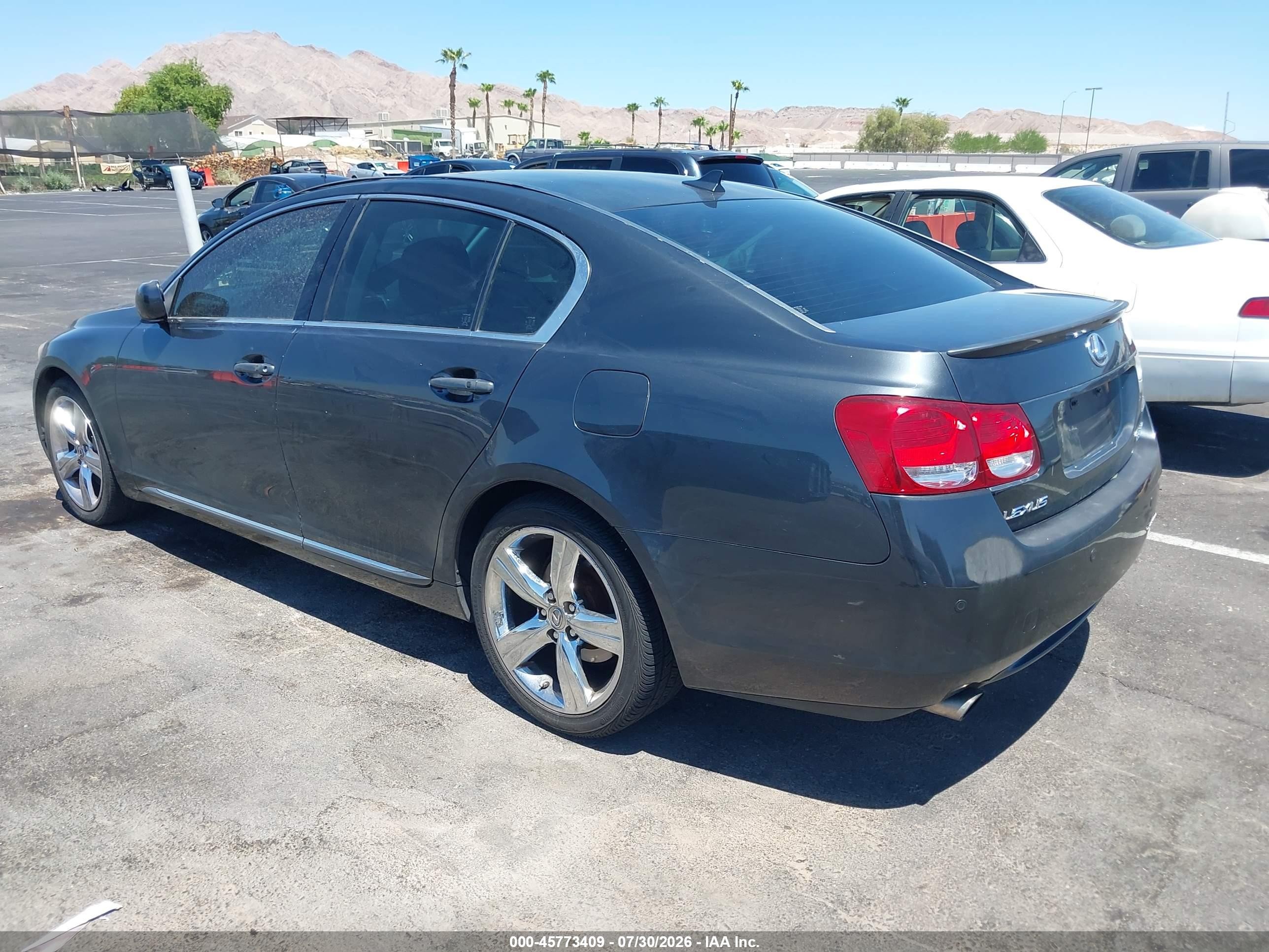 2007 Lexus Gs 350   Blue vin: JTHBE96SX70020823