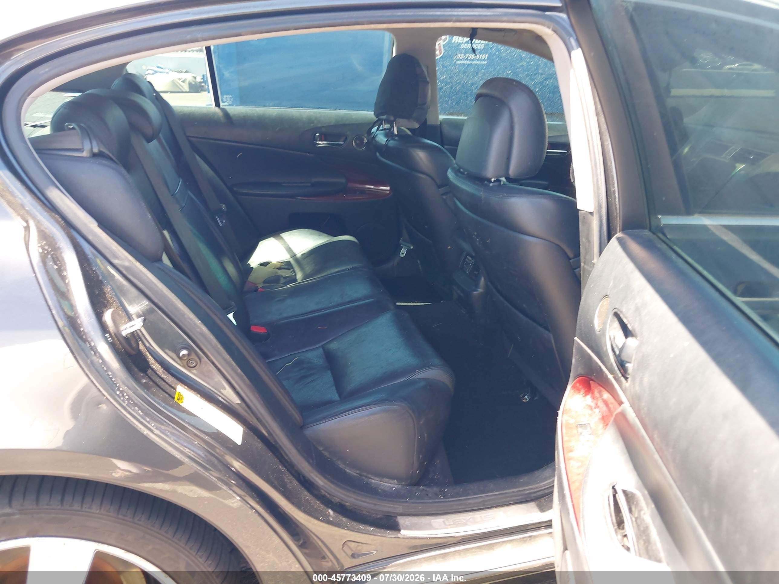 2007 Lexus Gs 350   Blue vin: JTHBE96SX70020823