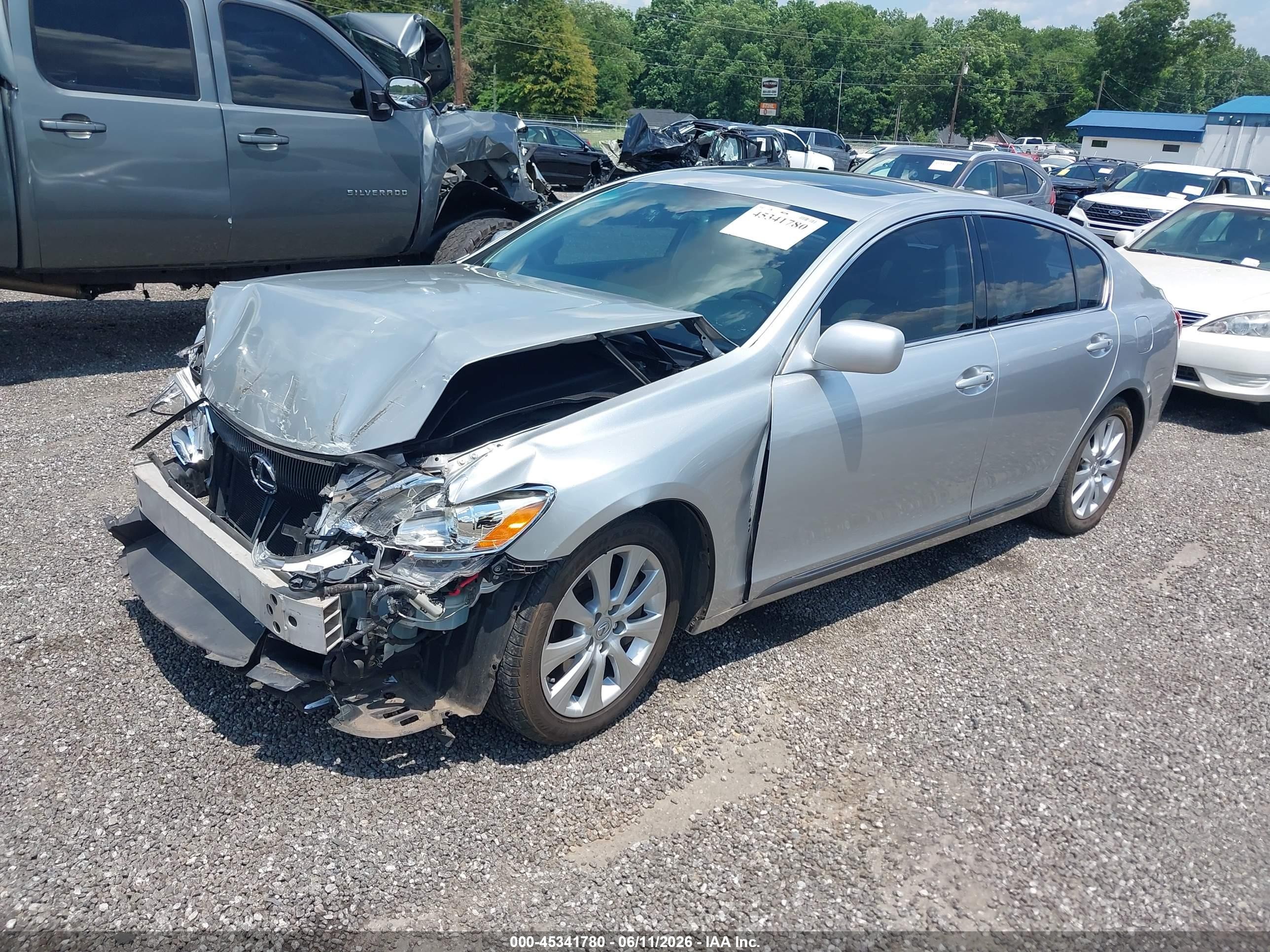 2007 Lexus Gs 350   Gray vin: JTHBE96SX70021082