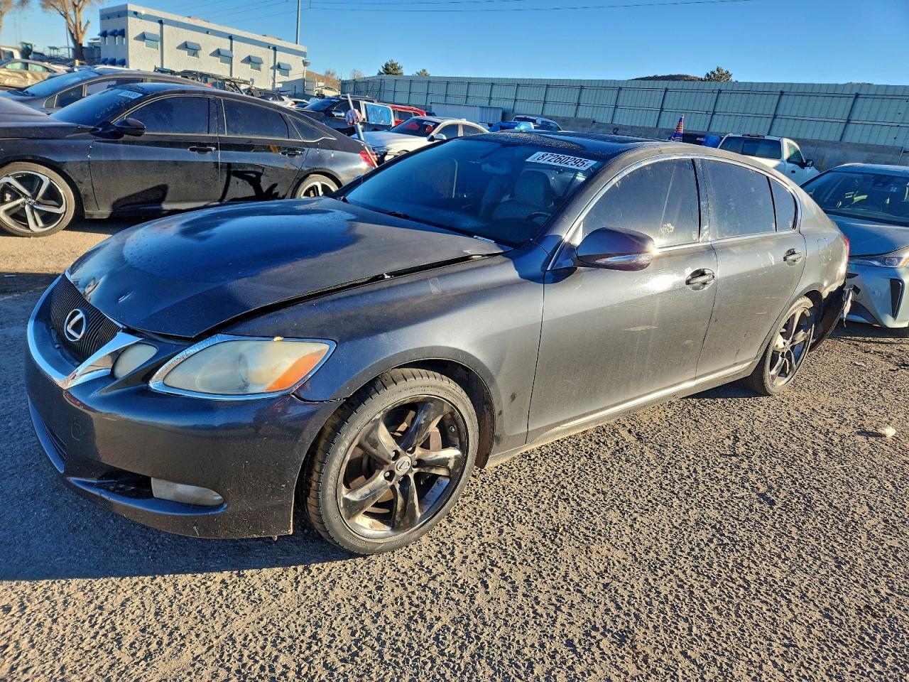 2008 Lexus Gs 350 Black vin: JTHBE96SX80032892