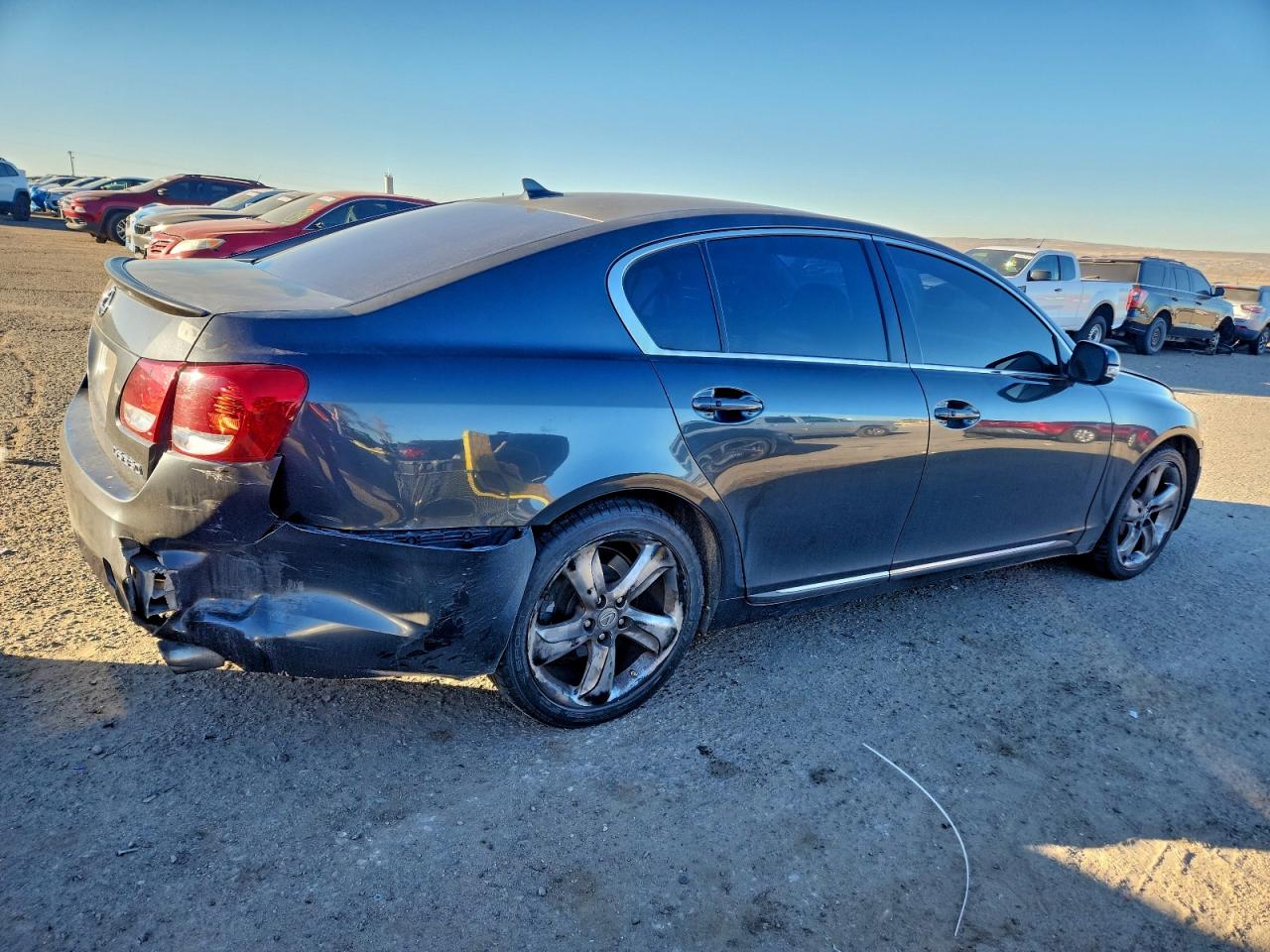 2008 Lexus Gs 350 Black vin: JTHBE96SX80032892