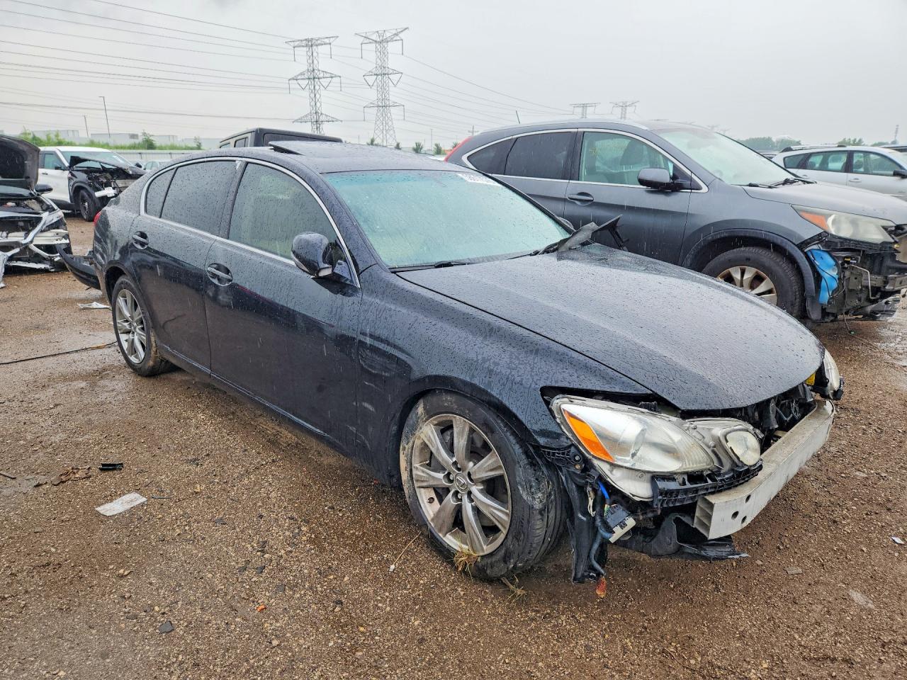 2008 Lexus Gs 350 Черный vin: JTHBE96SX80036828