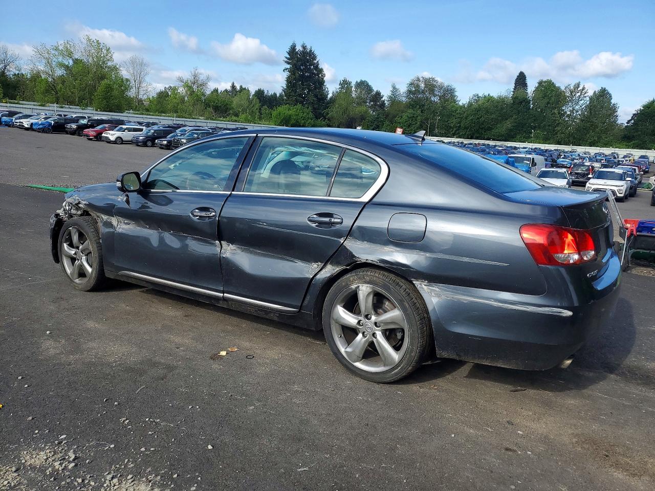 2008 Lexus Gs 350 Charcoal vin: JTHBE96SX80037848