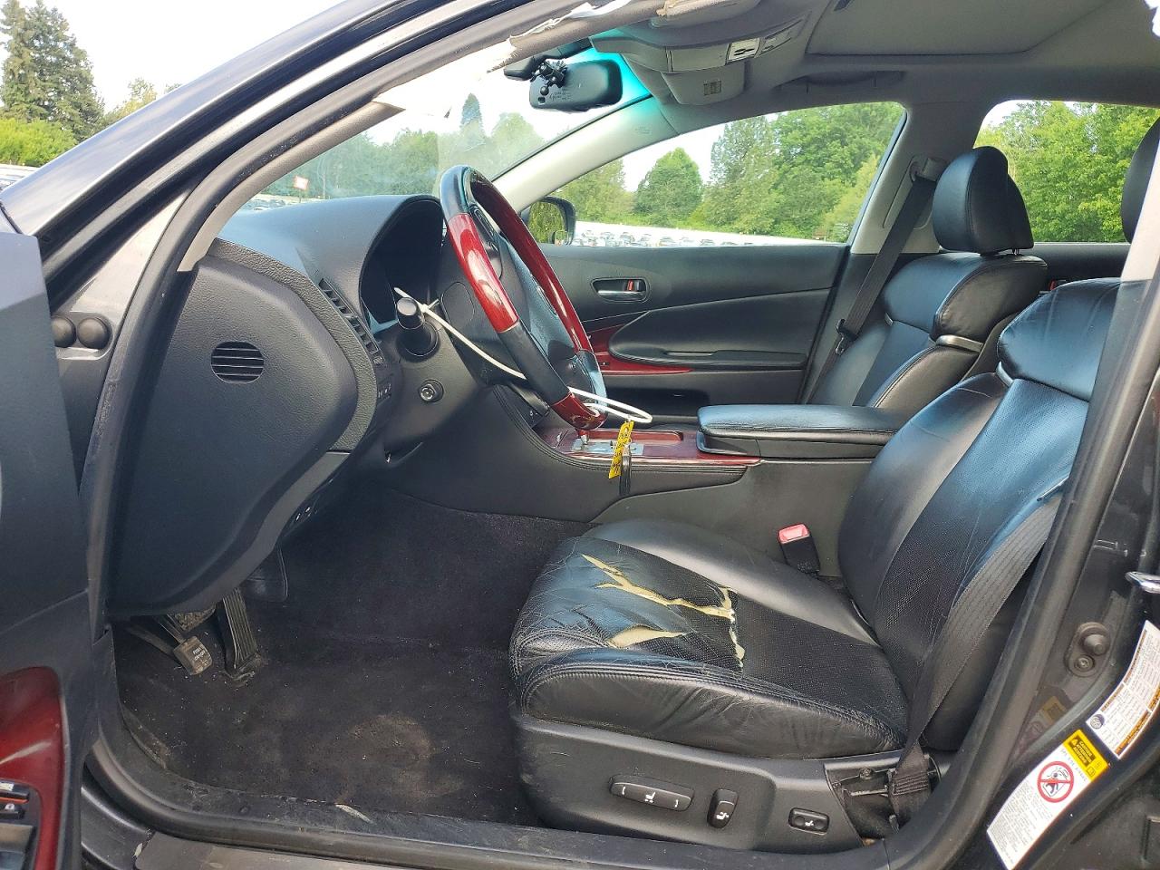 2008 Lexus Gs 350 Charcoal vin: JTHBE96SX80037848