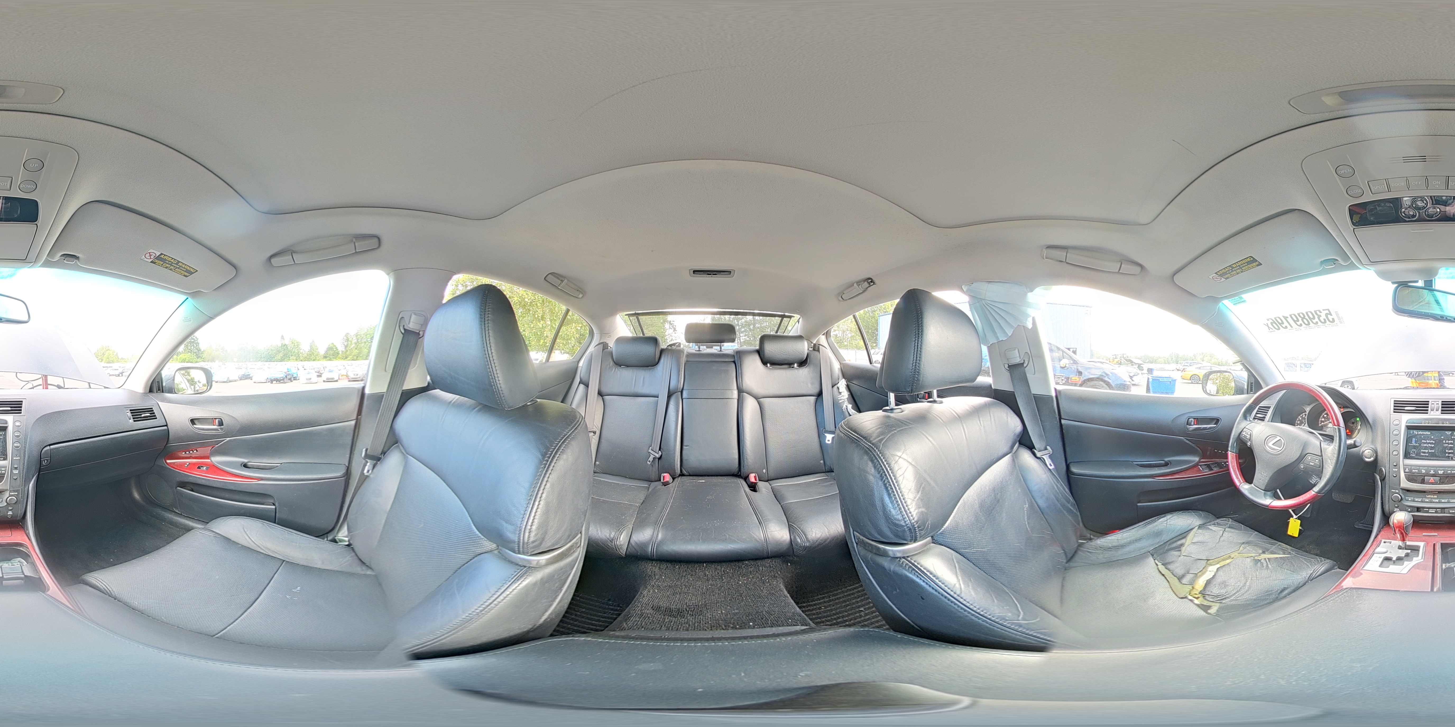 2008 Lexus Gs 350 Charcoal vin: JTHBE96SX80037848