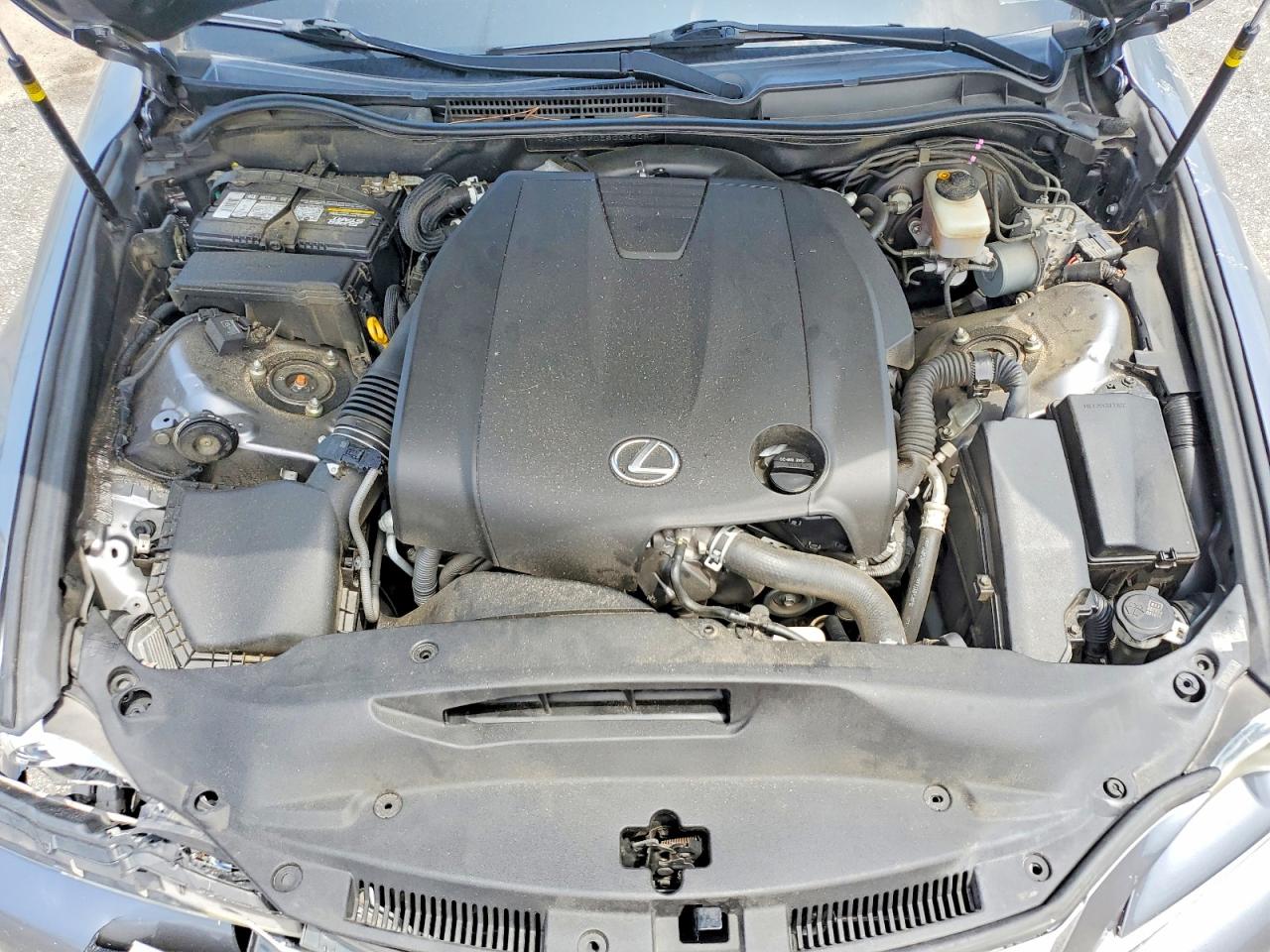 2014 Lexus Is 250 Gray vin: JTHBF1D20E5006608