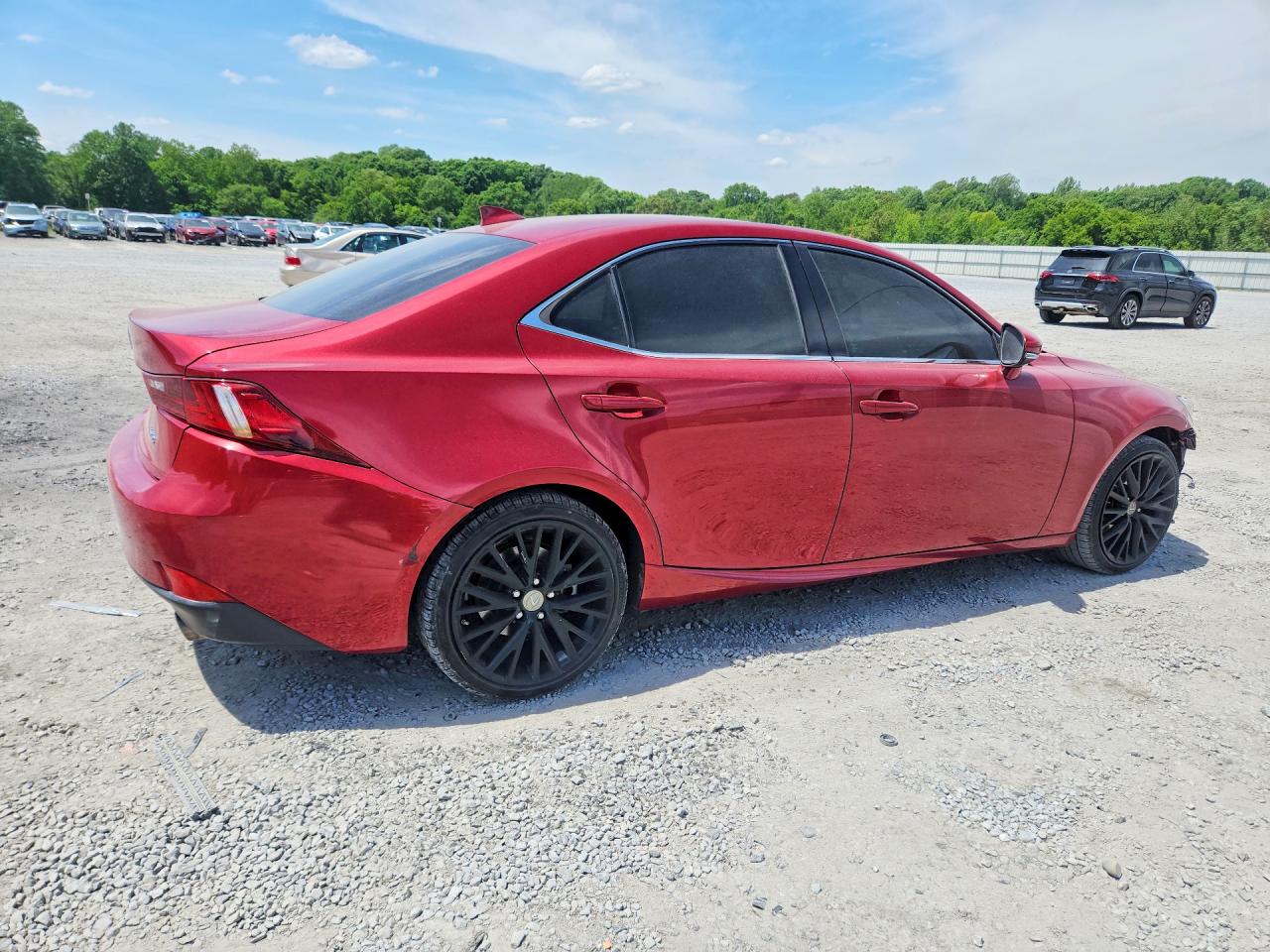 2014 Lexus Is 250 Red vin: JTHBF1D20E5007127