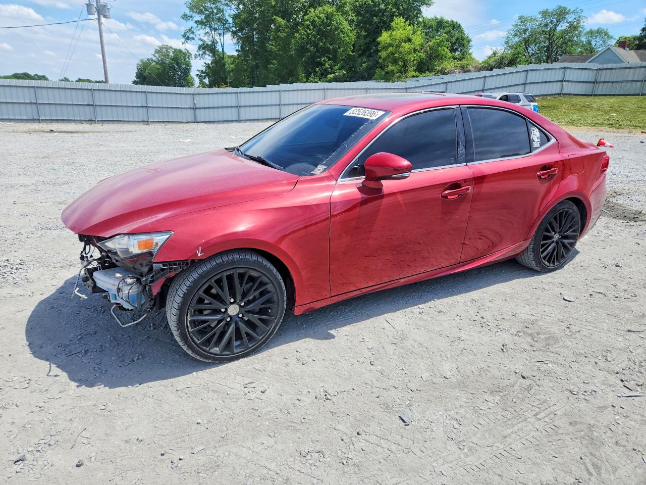 2014 Lexus Is 250 Red vin: JTHBF1D20E5007127
