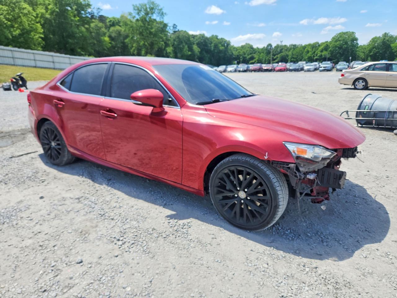 2014 Lexus Is 250 Red vin: JTHBF1D20E5007127