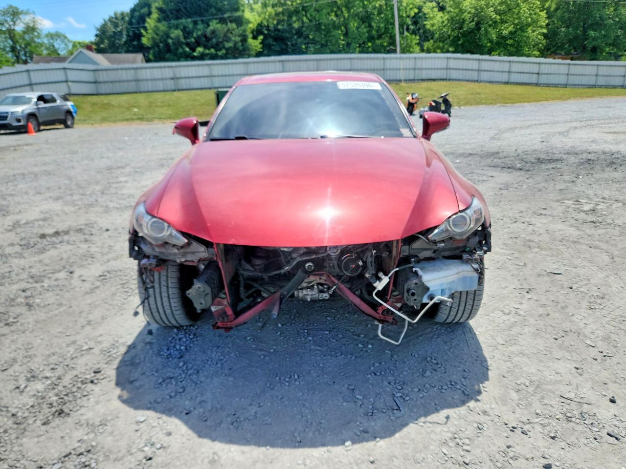 2014 Lexus Is 250 Red vin: JTHBF1D20E5007127