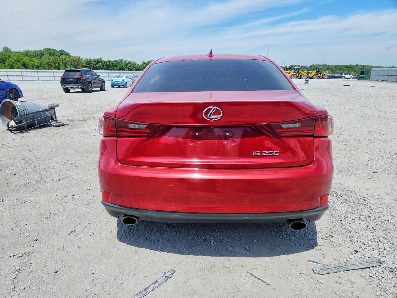2014 Lexus Is 250 Red vin: JTHBF1D20E5007127
