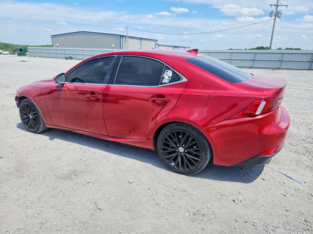 2014 Lexus Is 250 Red vin: JTHBF1D20E5007127