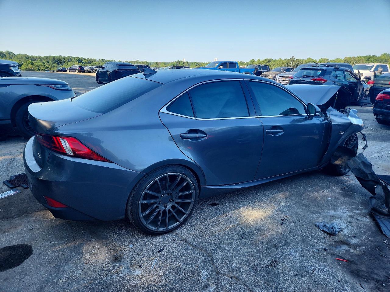 2014 Lexus Is 250 Серый vin: JTHBF1D20E5010657