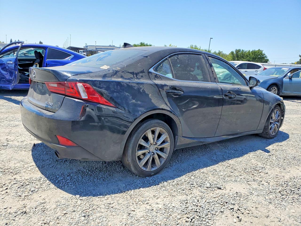 2014 Lexus Is 250 Black vin: JTHBF1D20E5017902