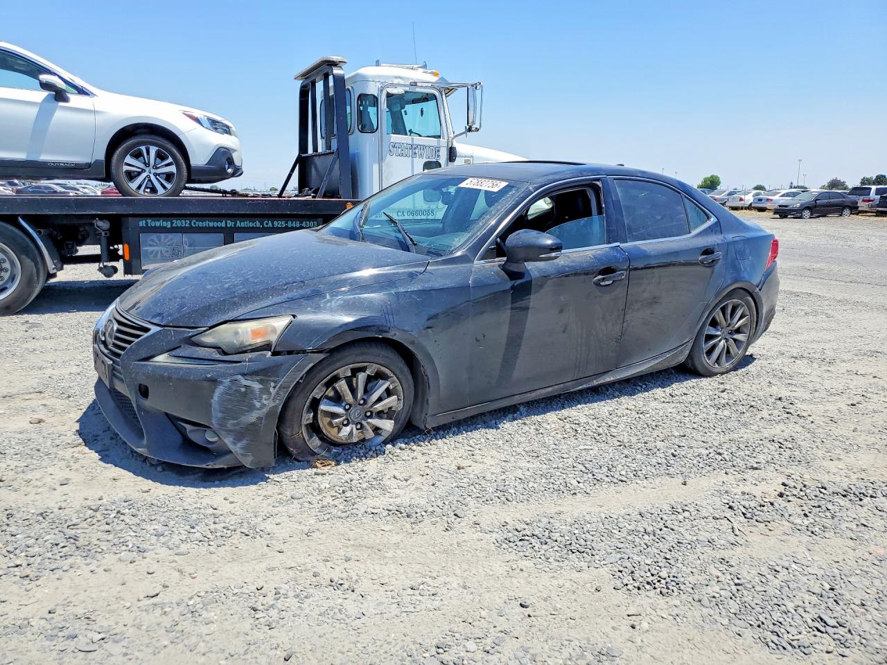 2014 Lexus Is 250 Black vin: JTHBF1D20E5017902