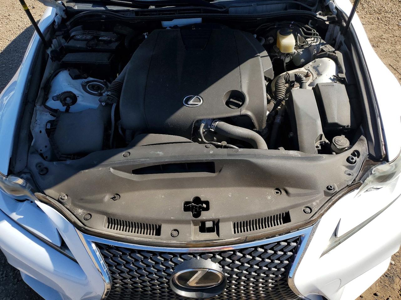 2014 Lexus Is 250 Белый vin: JTHBF1D20E5019133