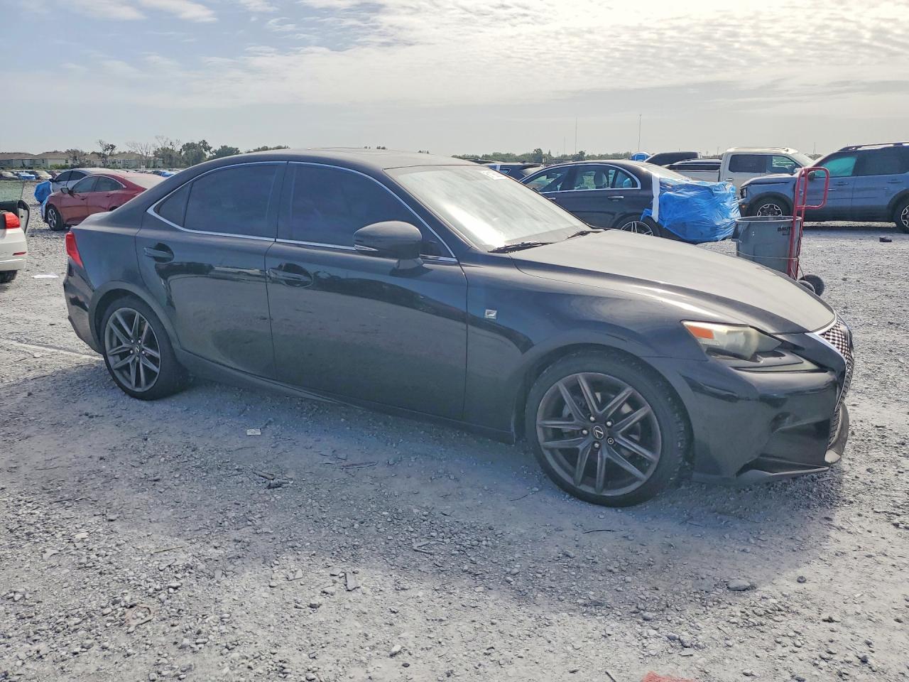 2014 Lexus Is 250 Black vin: JTHBF1D20E5027684