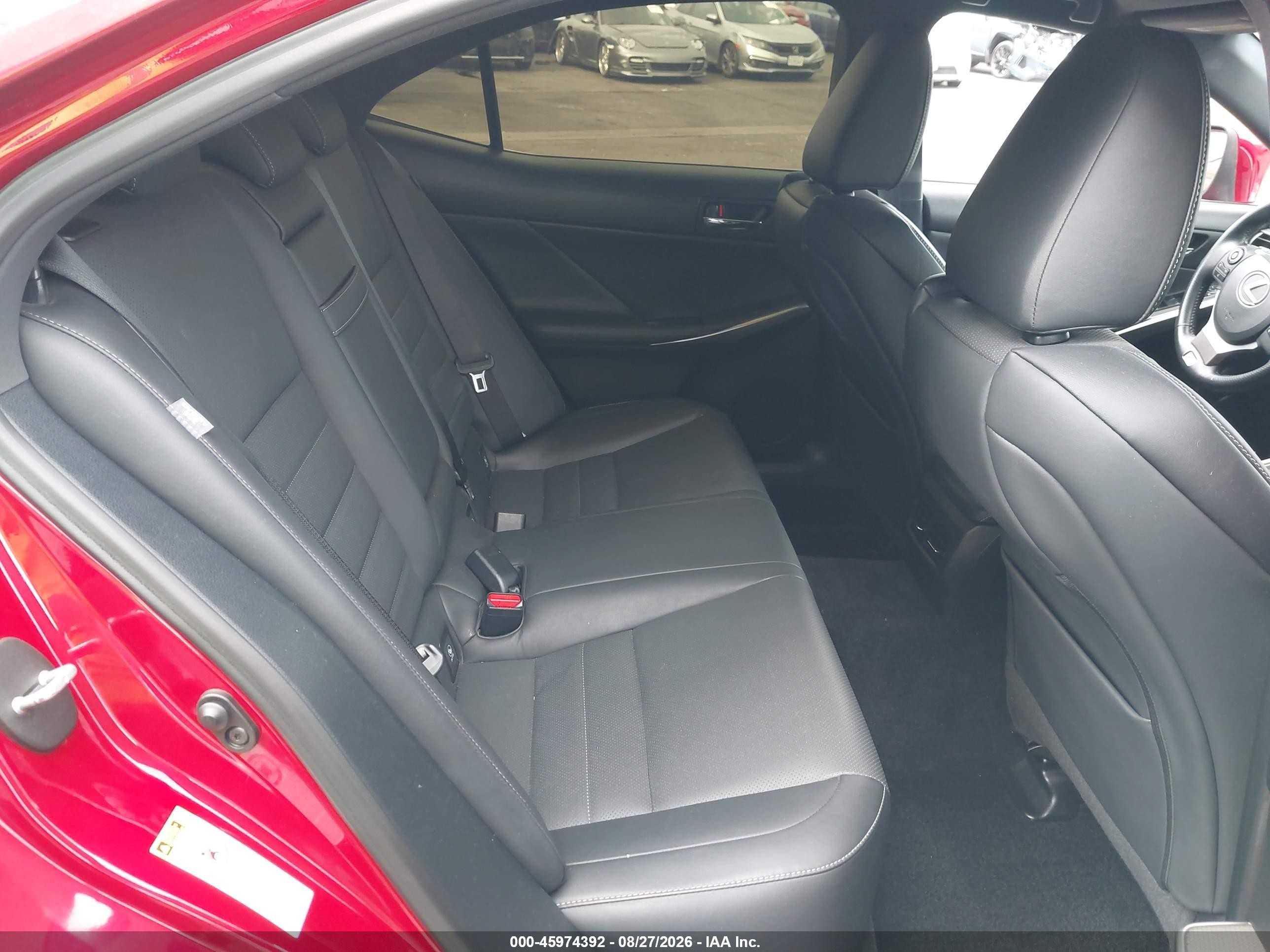 2014 Lexus Is 250   Red vin: JTHBF1D20E5034960