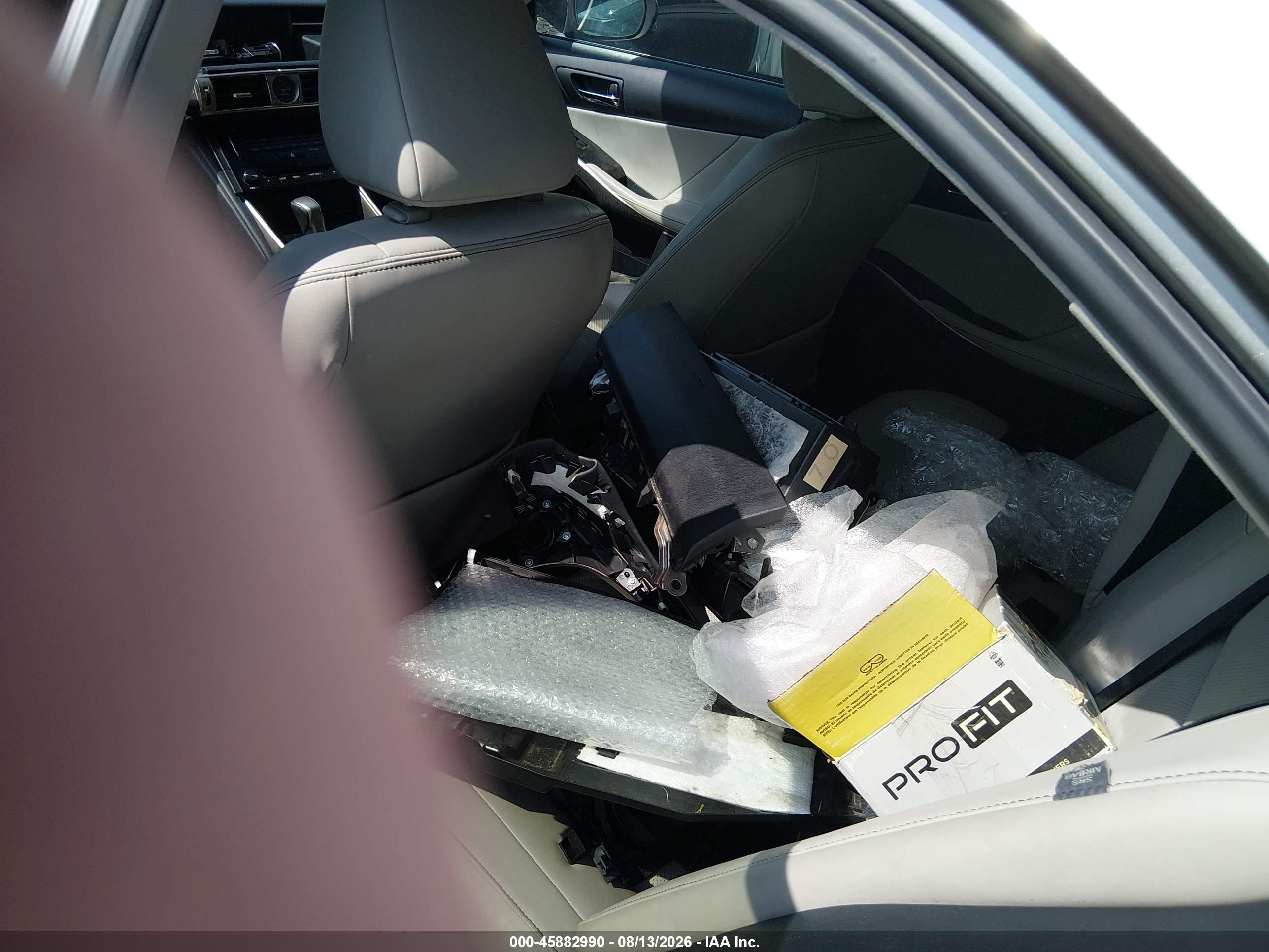 2014 Lexus Is 250   Silver vin: JTHBF1D20E5035218