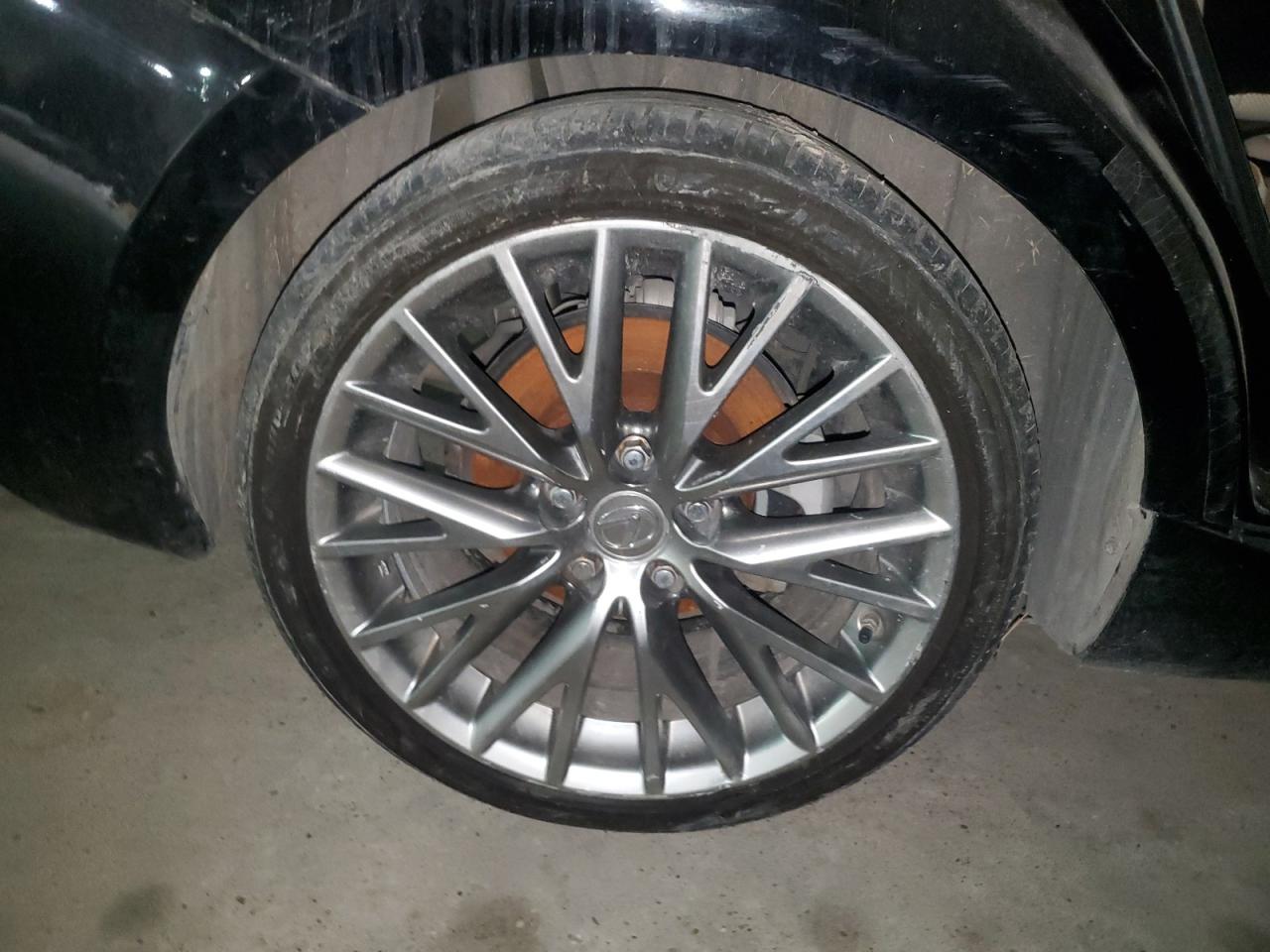 2015 Lexus Is 250 Черный vin: JTHBF1D20F5045748 Damage: Right Rear Wheel, Curb Rash, > 12 Inches