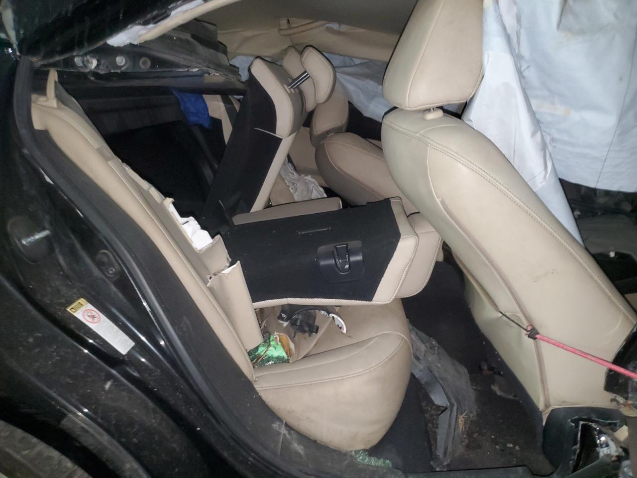 2015 Lexus Is 250 Черный vin: JTHBF1D20F5045748 Damage: Rr Seat Air Bag, Deployed, Replacement Required