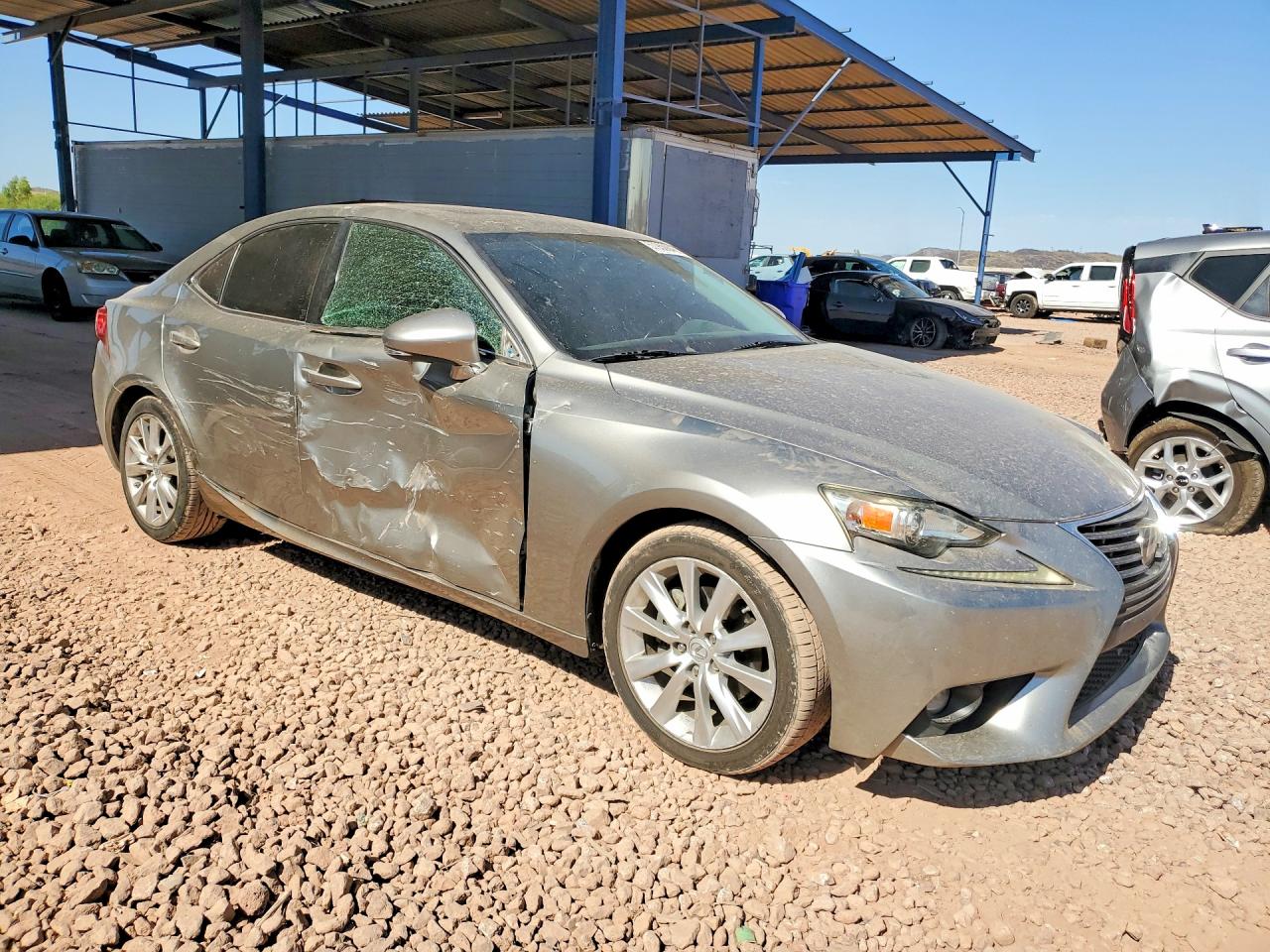 2015 Lexus Is 250 Silver vin: JTHBF1D20F5047340