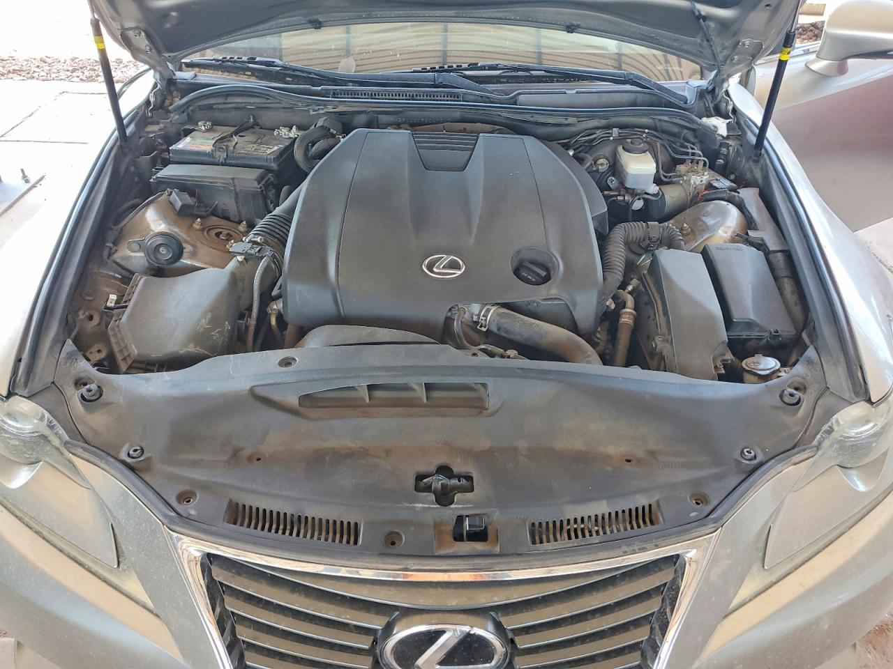 2015 Lexus Is 250 Silver vin: JTHBF1D20F5047340