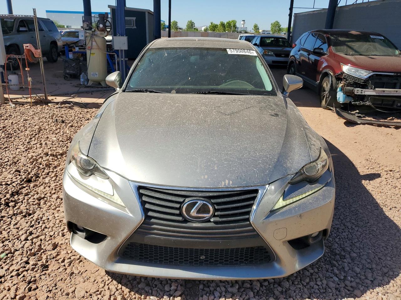 2015 Lexus Is 250 Silver vin: JTHBF1D20F5047340