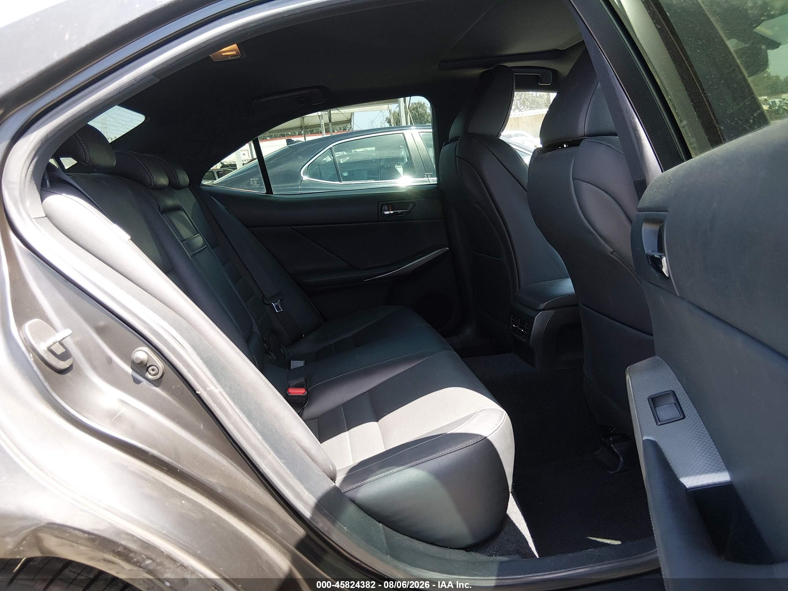 2015 Lexus Is 250   Black vin: JTHBF1D20F5050545