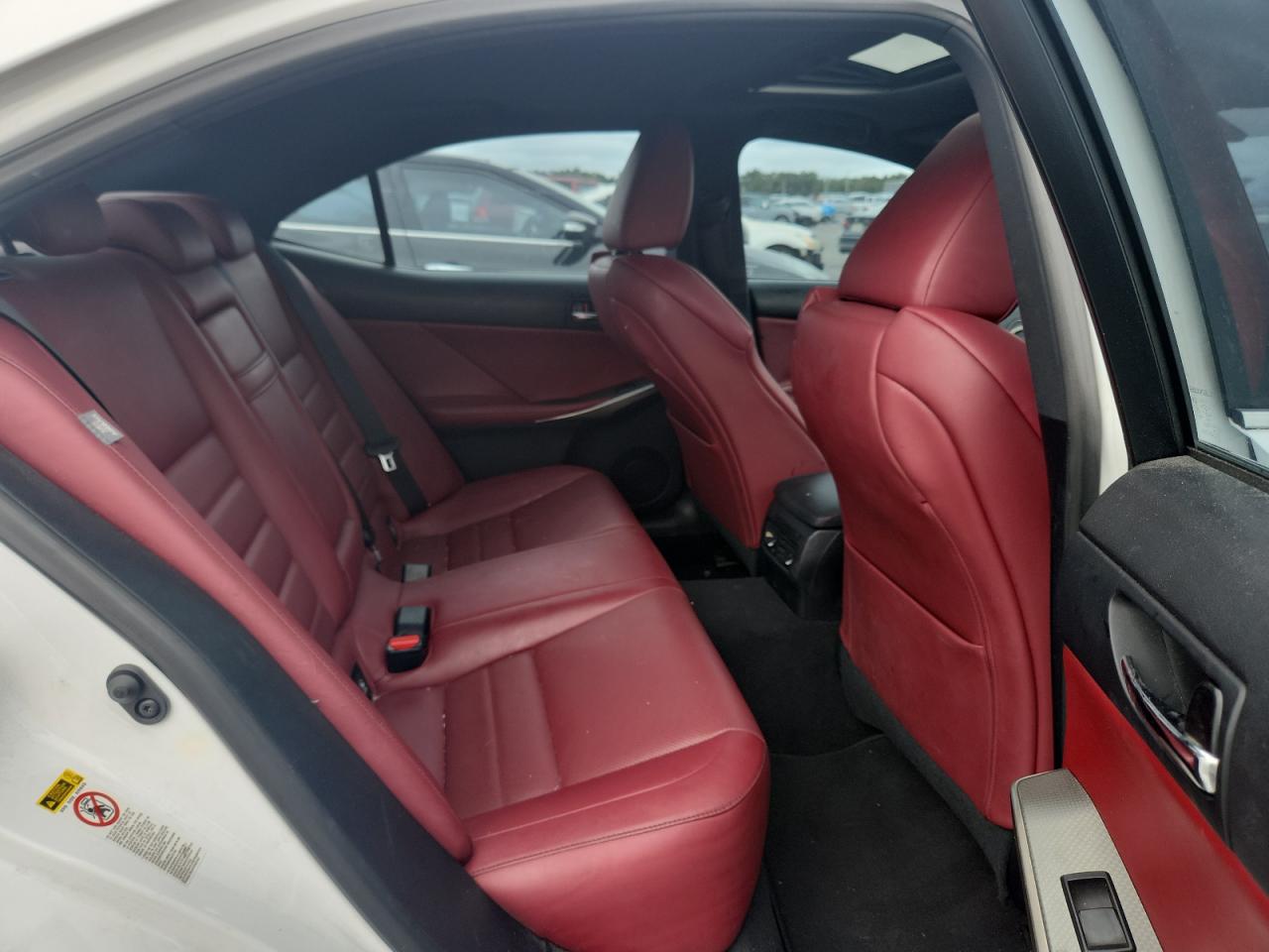 2015 Lexus Is 250 White vin: JTHBF1D20F5054322