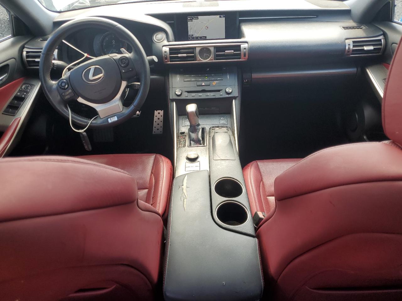 2015 Lexus Is 250 White vin: JTHBF1D20F5054322