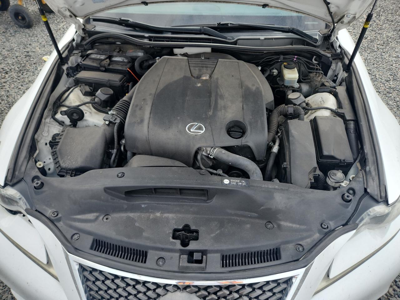 2015 Lexus Is 250 White vin: JTHBF1D20F5054322